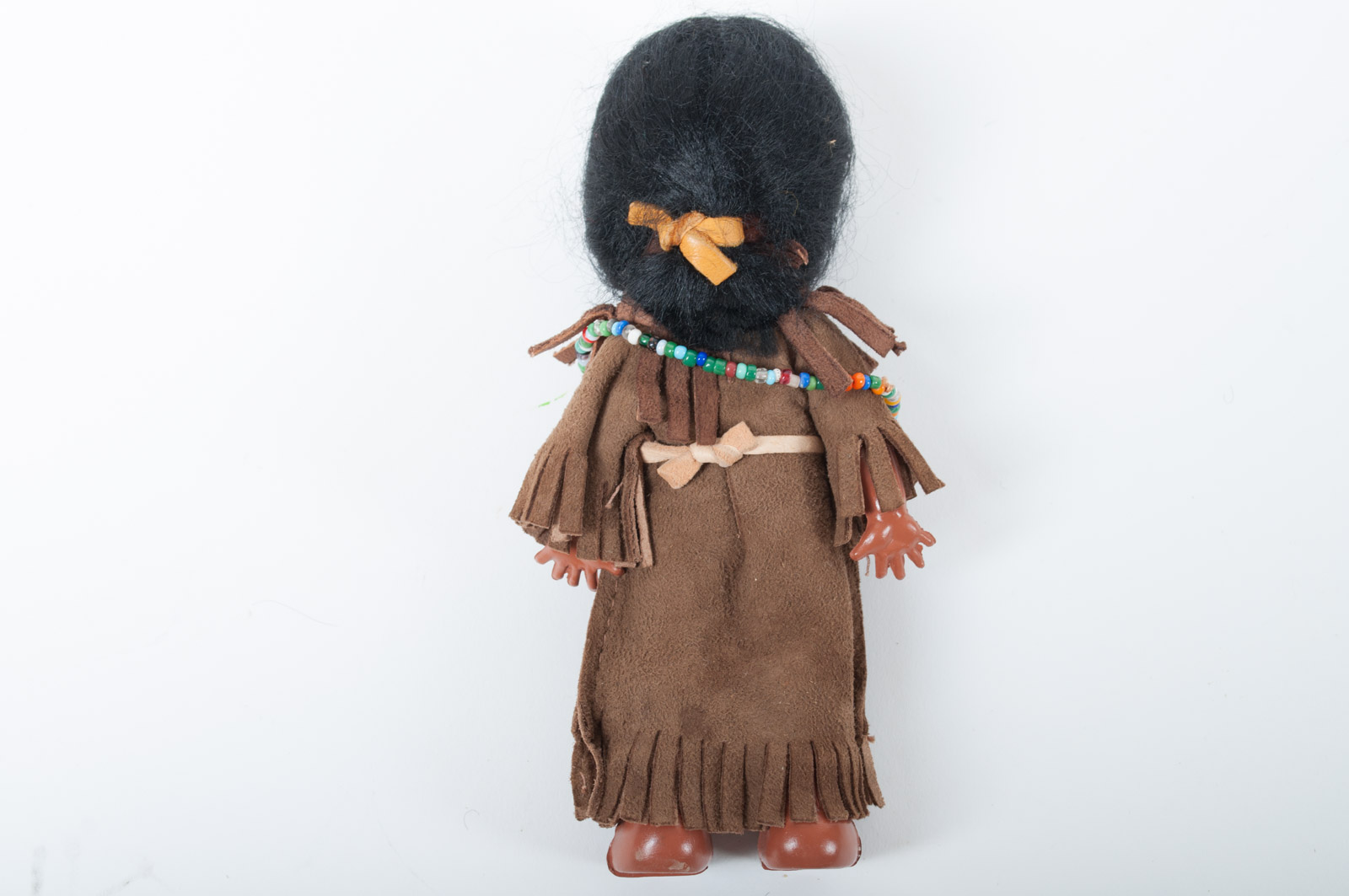 Vintage Skookum Native American Style Doll Including Kewpie Celluloid Eye Doll