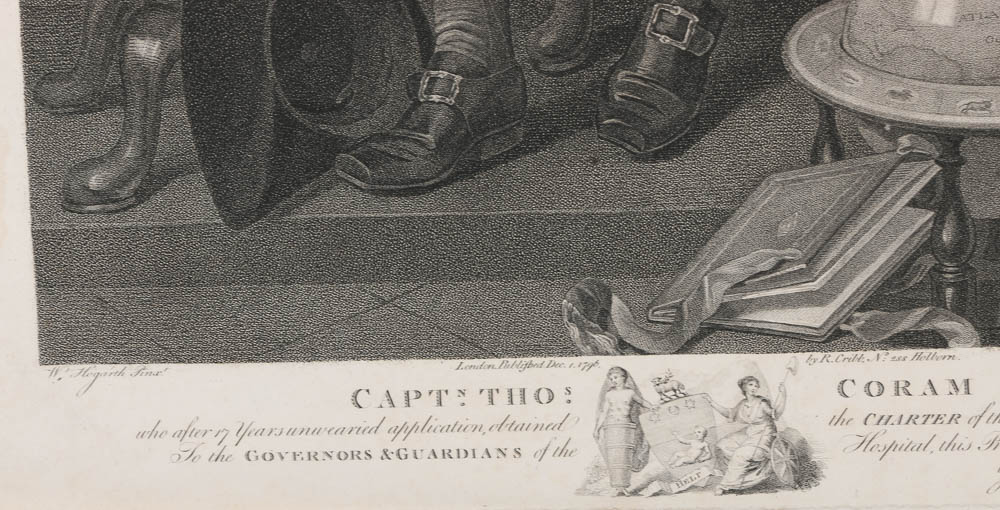 Reproduction Intaglio Prints After William Hogarth and Thomas Phillips