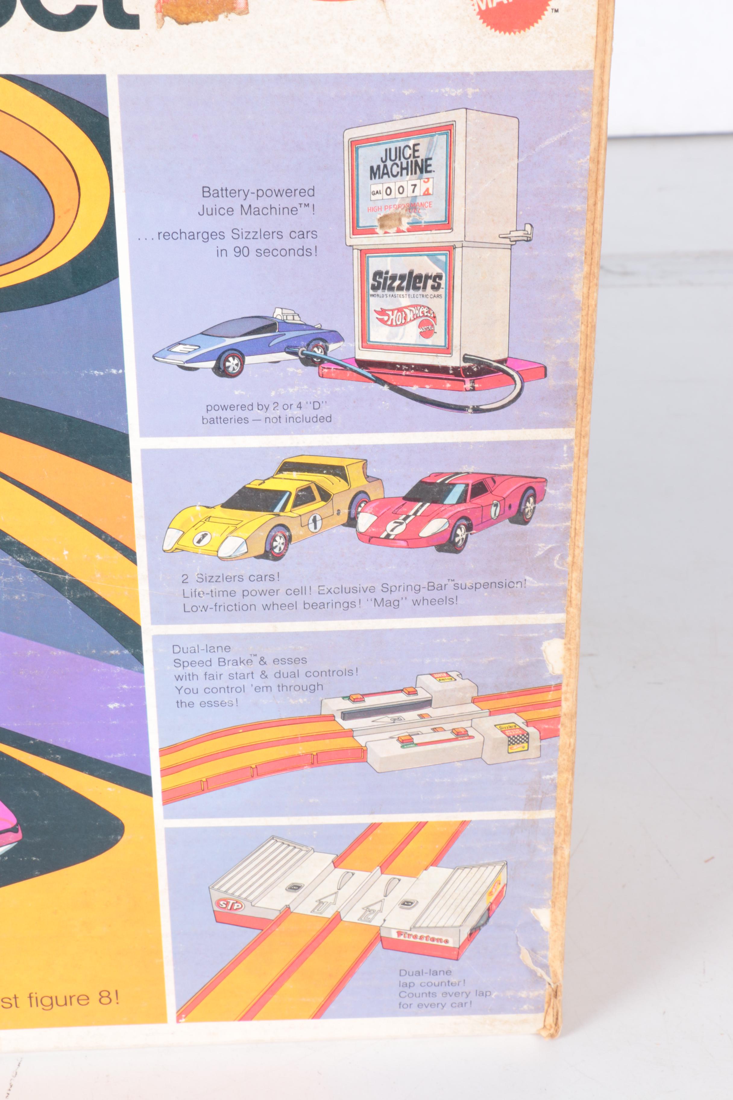 Mattel Hot Wheels "Sizzlers California/8" Race Set