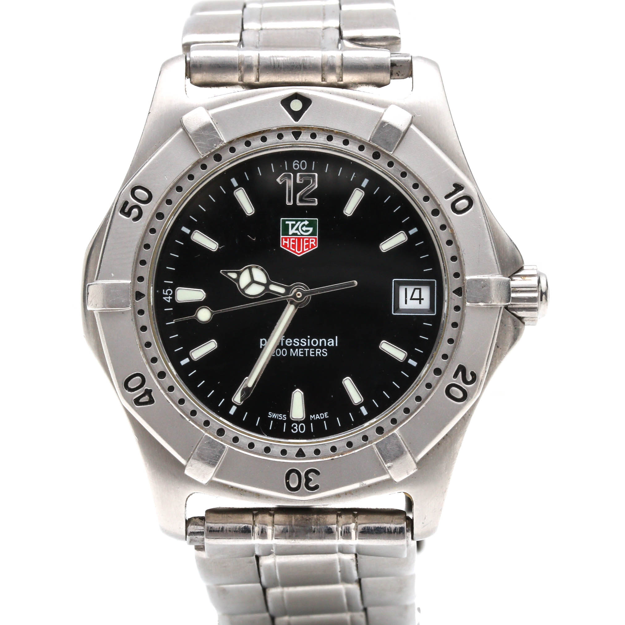 TAG Heuer Professional 200 Meters Stainless Steel Watch