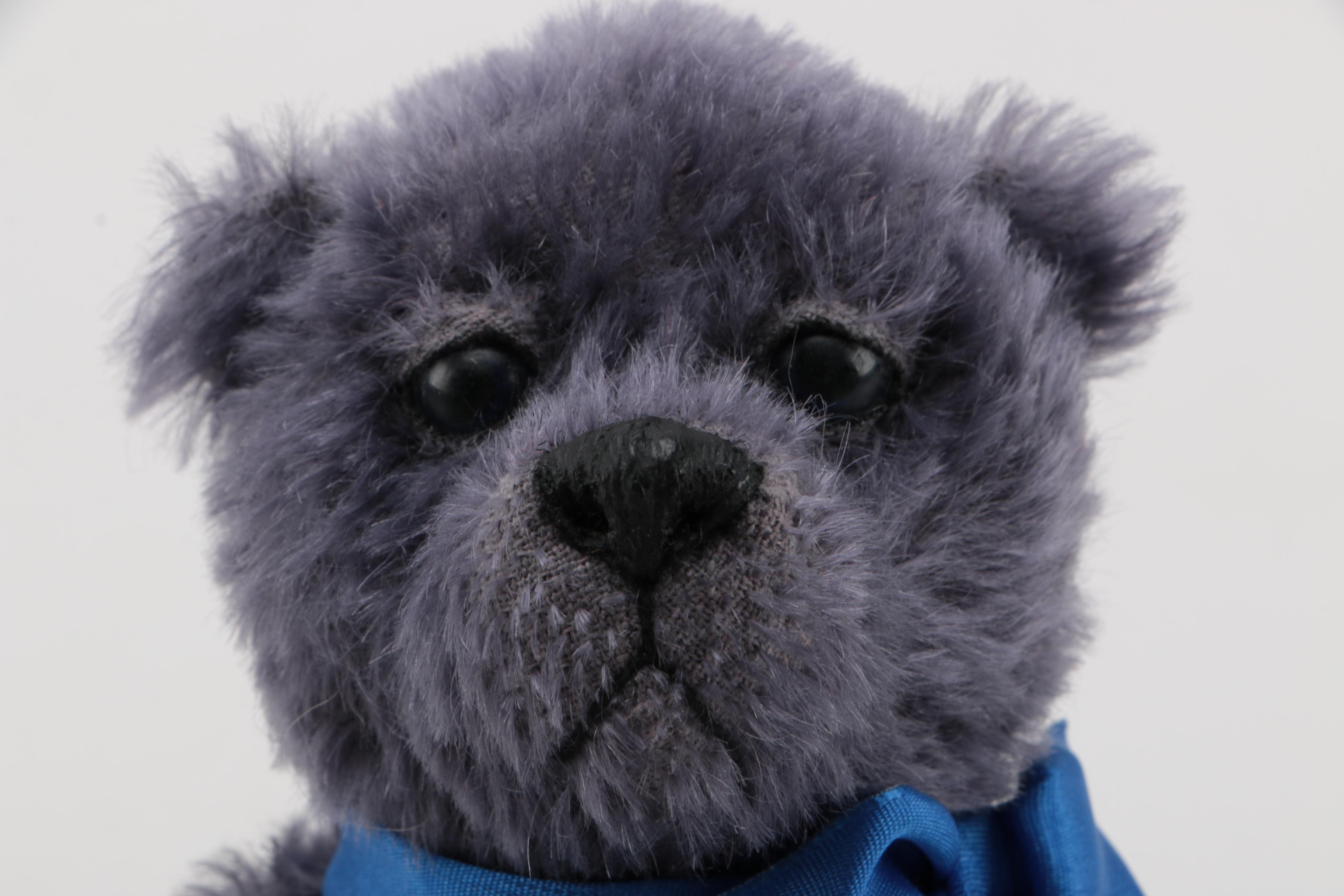 The Bear Lady "Karen" and "Jimmy" Bears and Wood Wagon