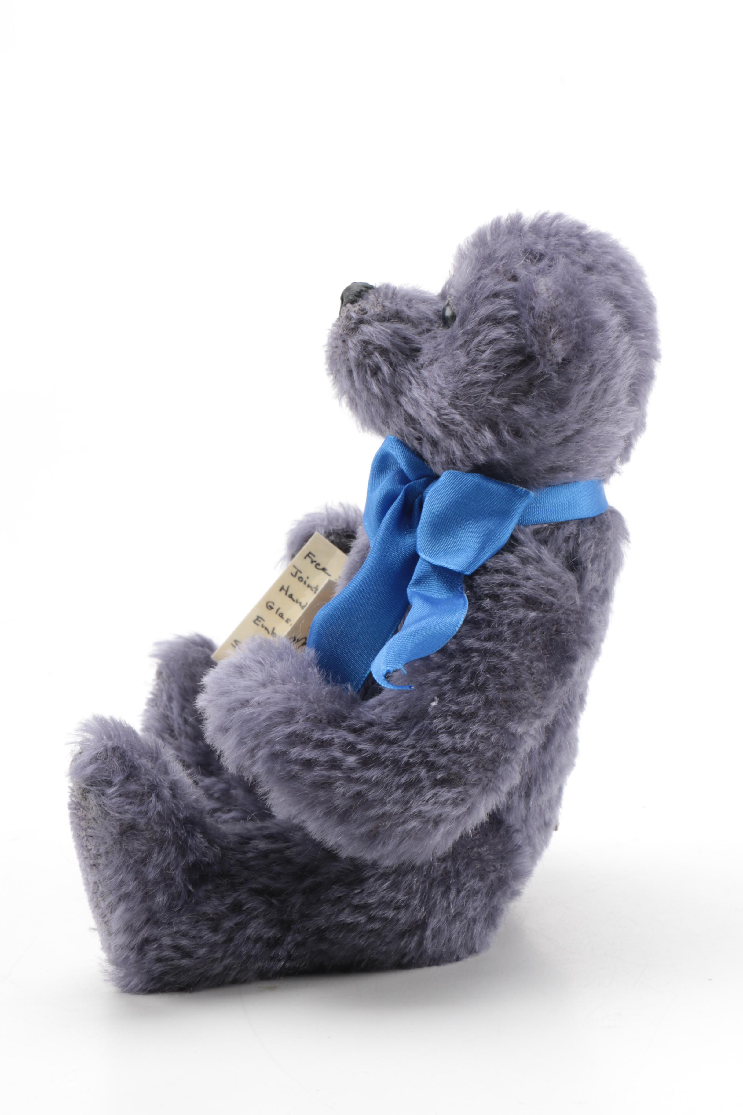 The Bear Lady "Karen" and "Jimmy" Bears and Wood Wagon