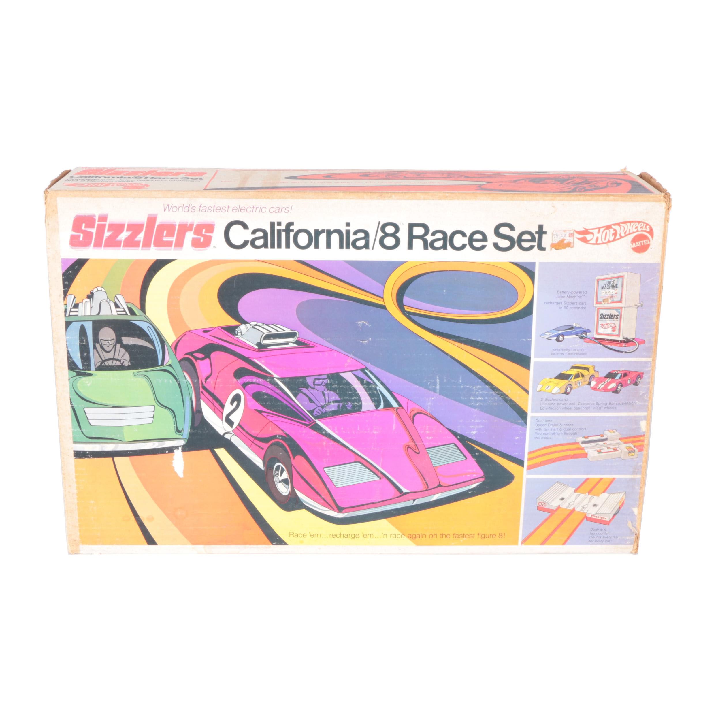 Mattel Hot Wheels "Sizzlers California/8" Race Set