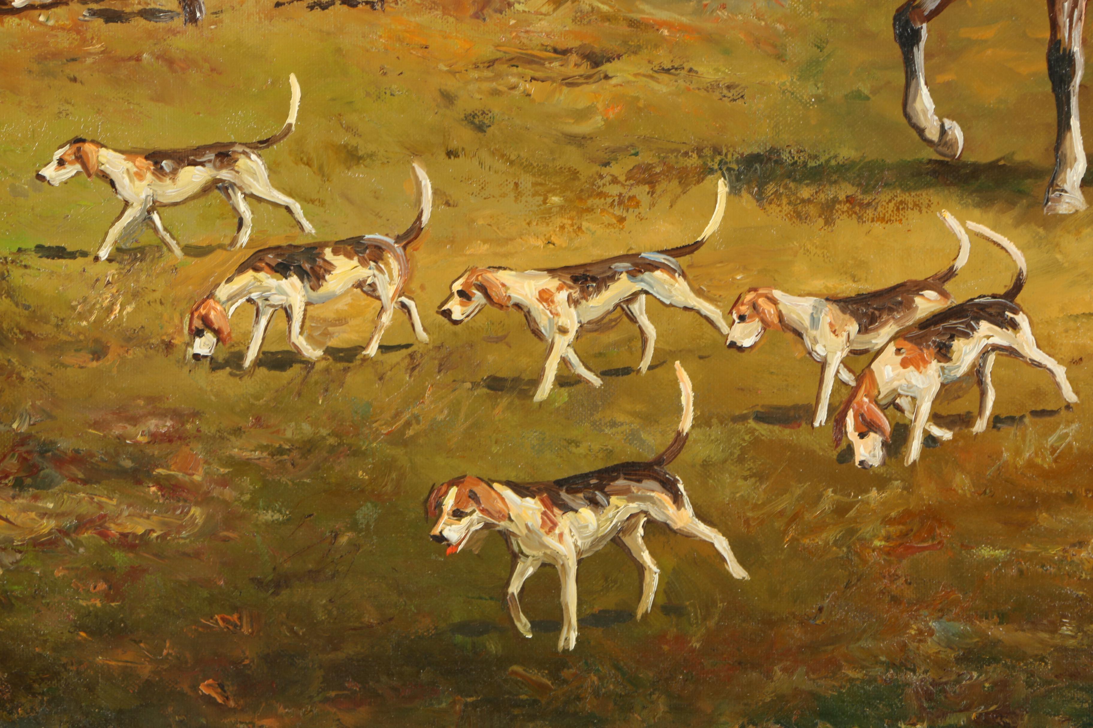 H. Riedmann Oil Painting