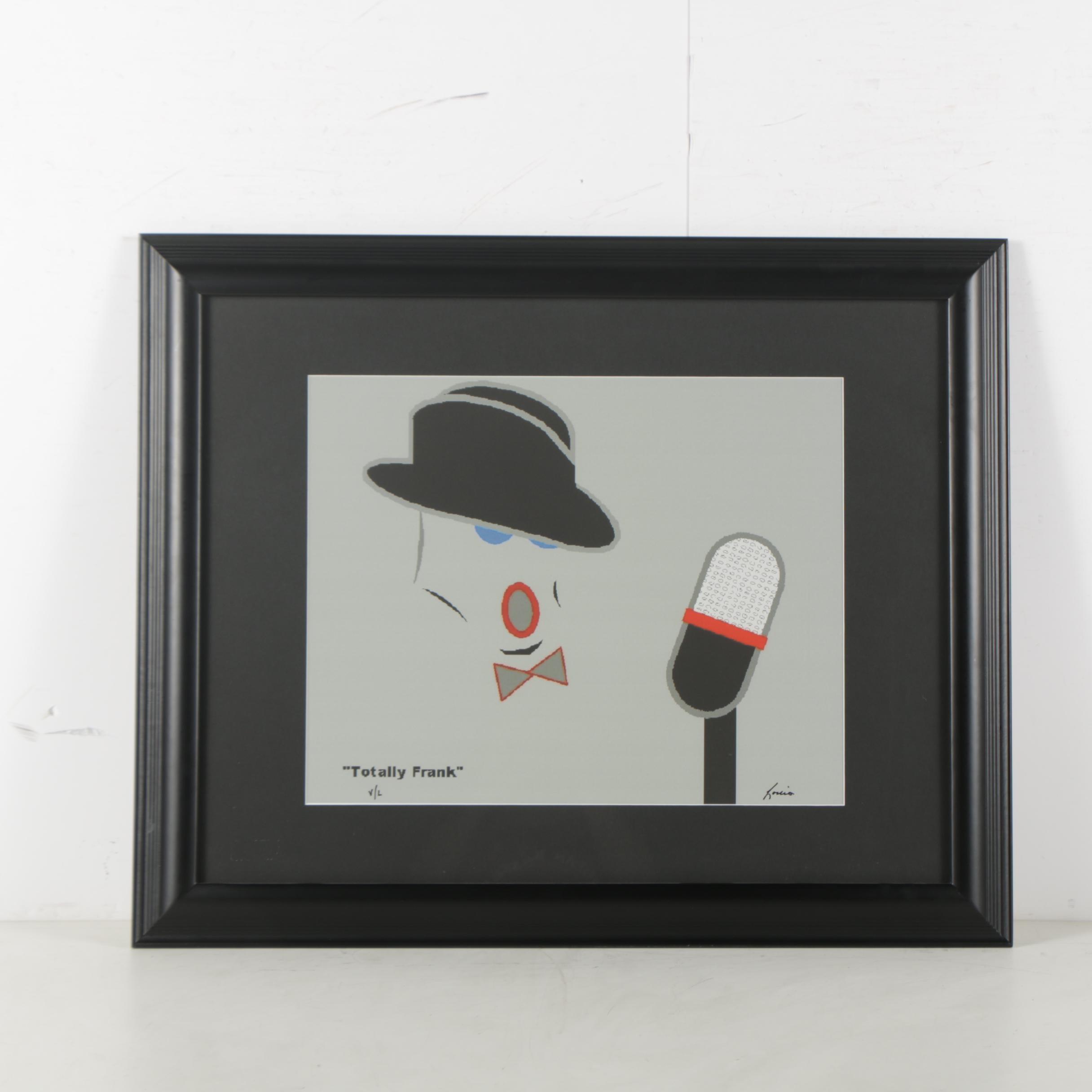 Limited Edition Giclee After Louis "Totally Frank"