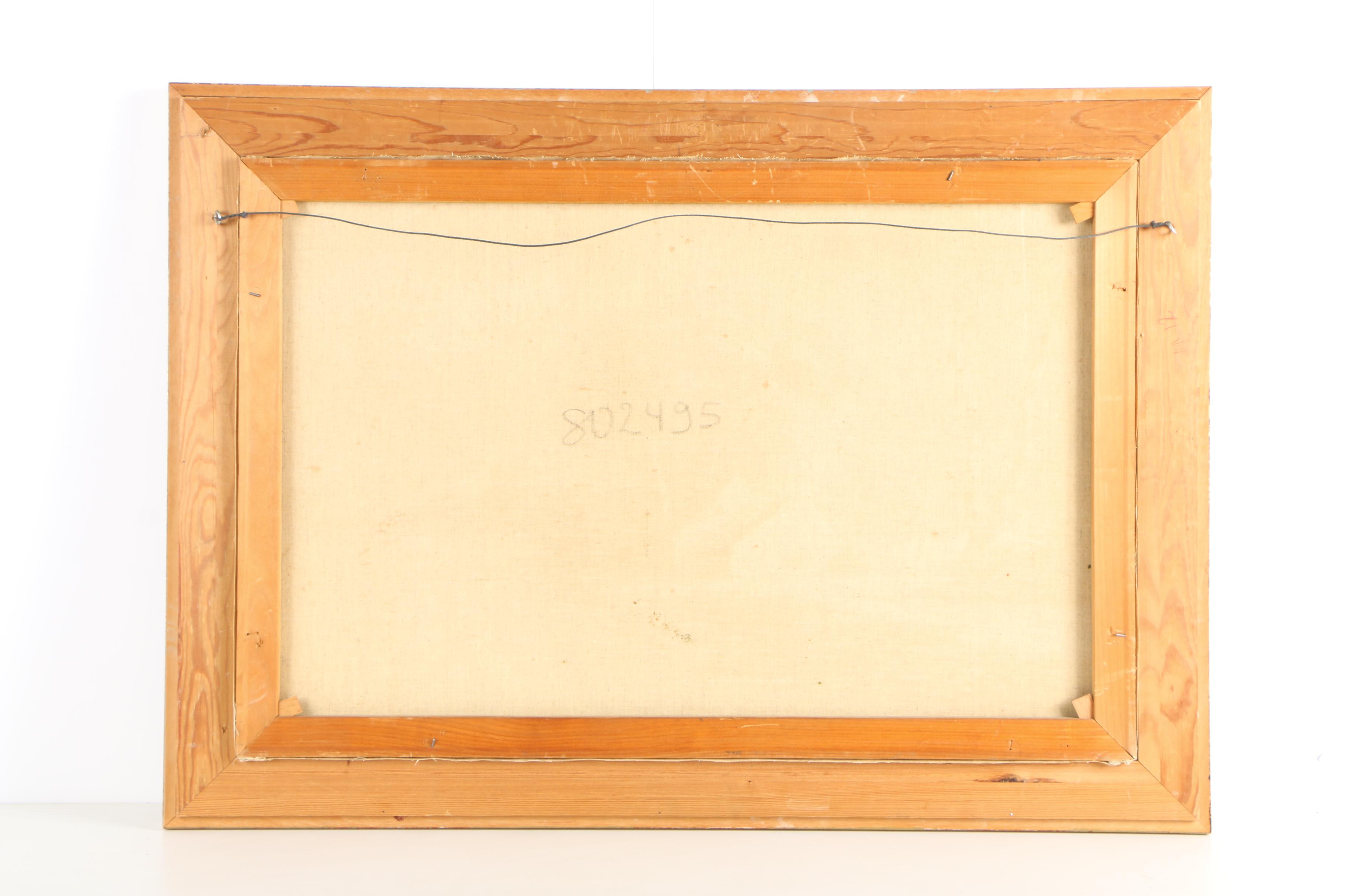 Lewis Oil Painting on Canvas of Cottage