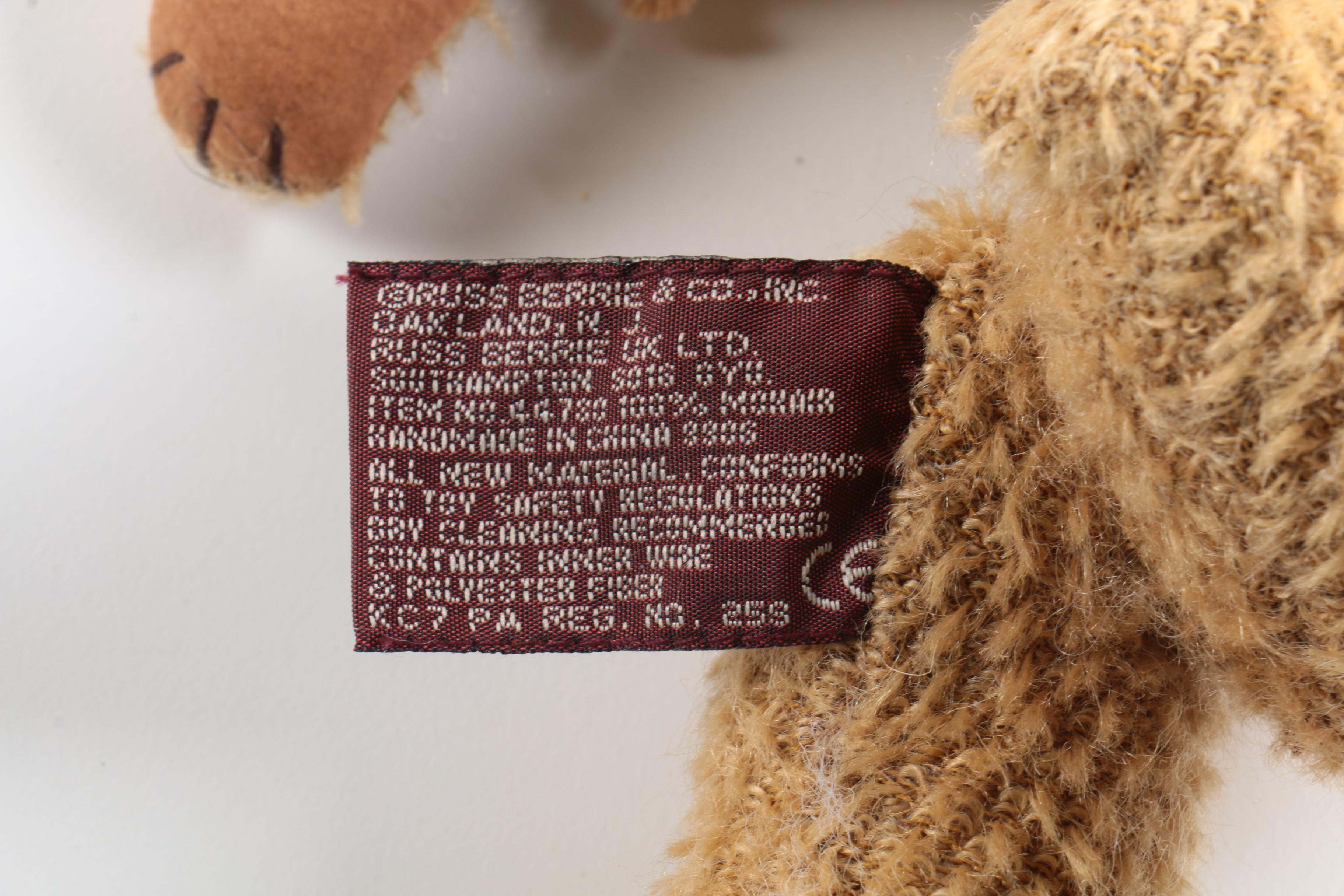 Vintage Mohair Teddy Bears and Plush Rabbits Featuring Animal Crackers