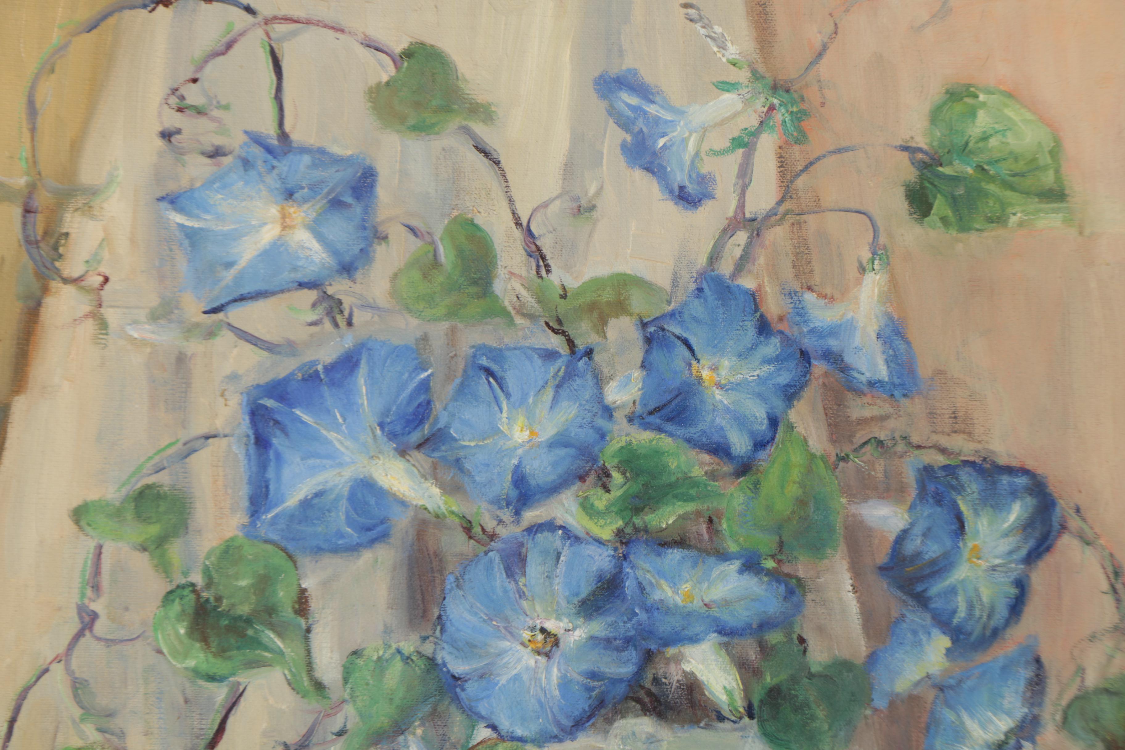 Oil Painting of Floral Still Life