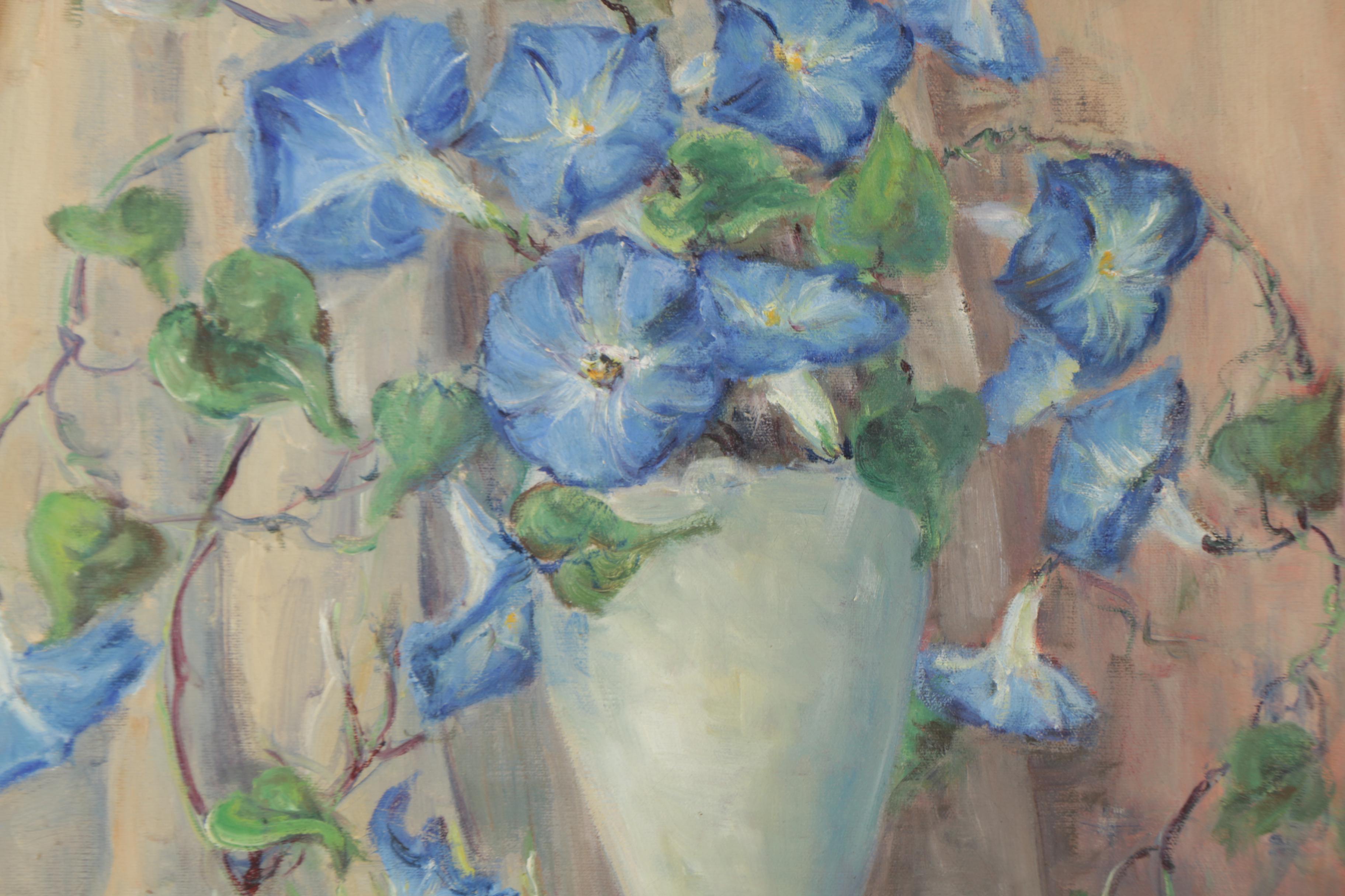 Oil Painting of Floral Still Life