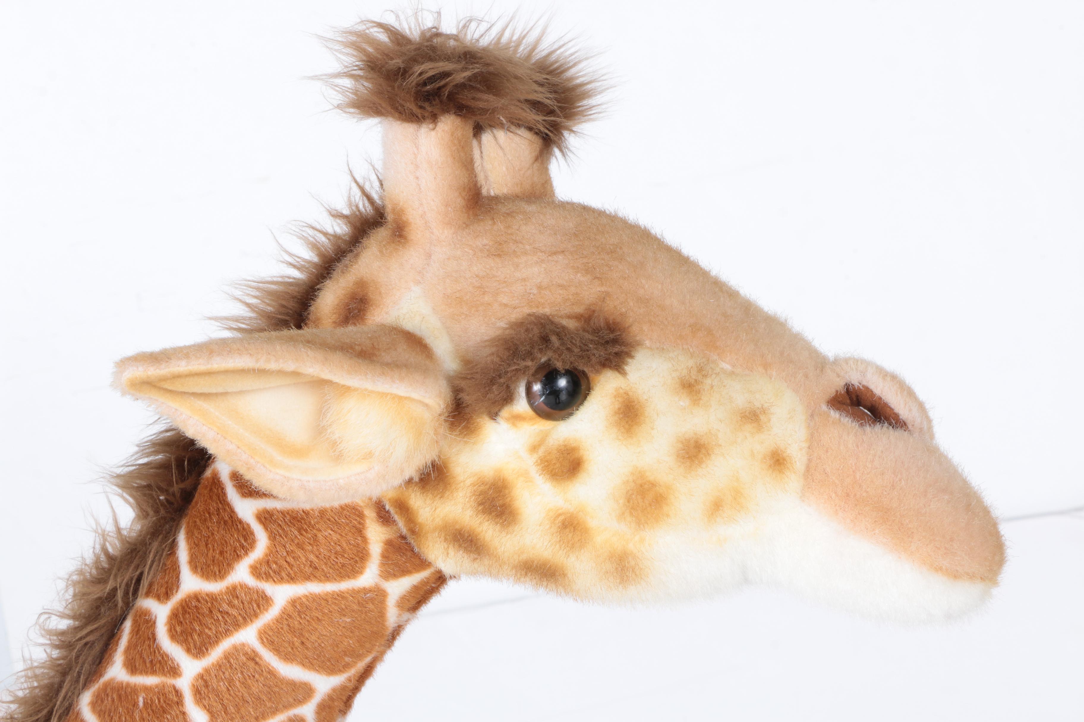 Hansa Oversized Plush Giraffe Toy