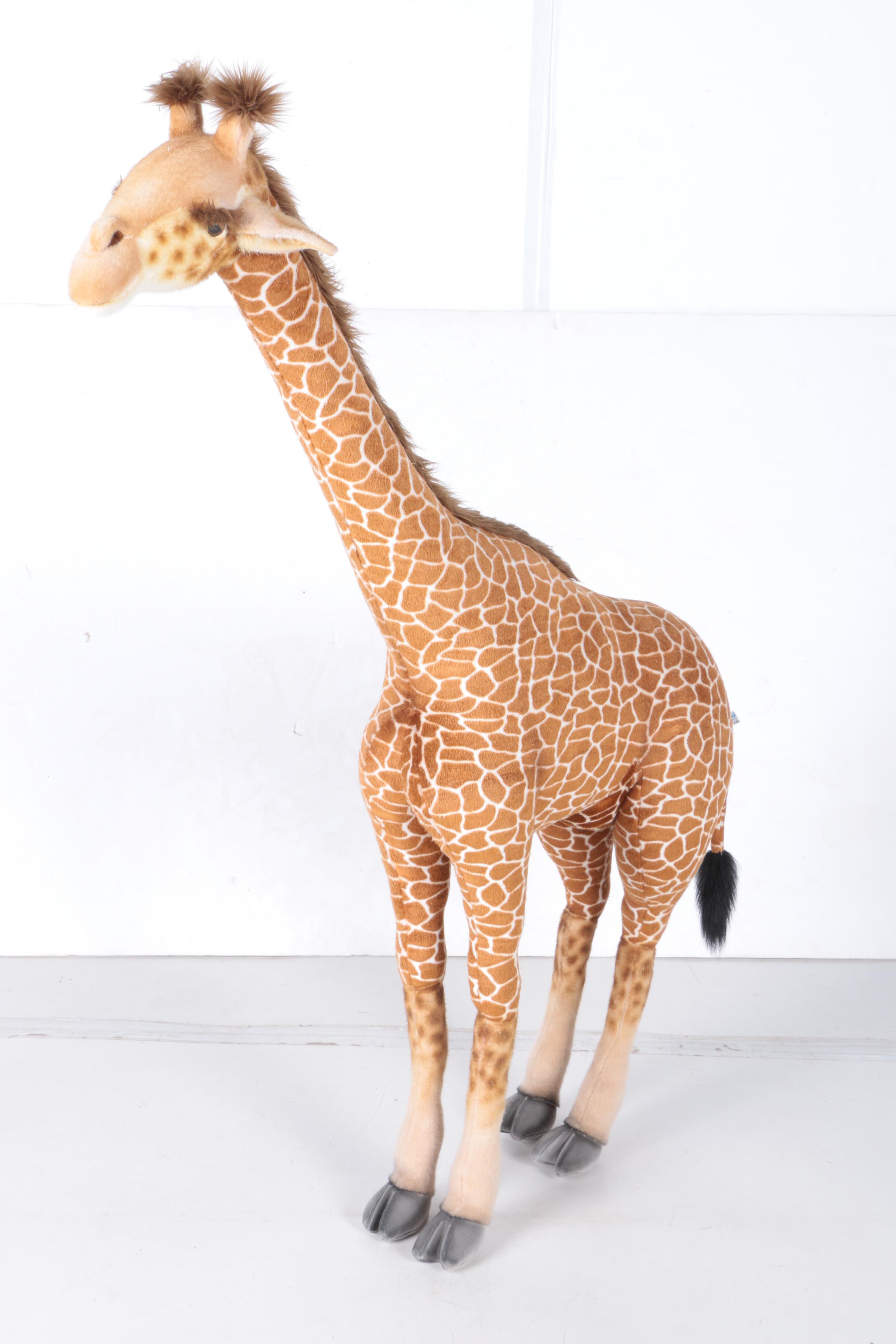 Hansa Oversized Plush Giraffe Toy