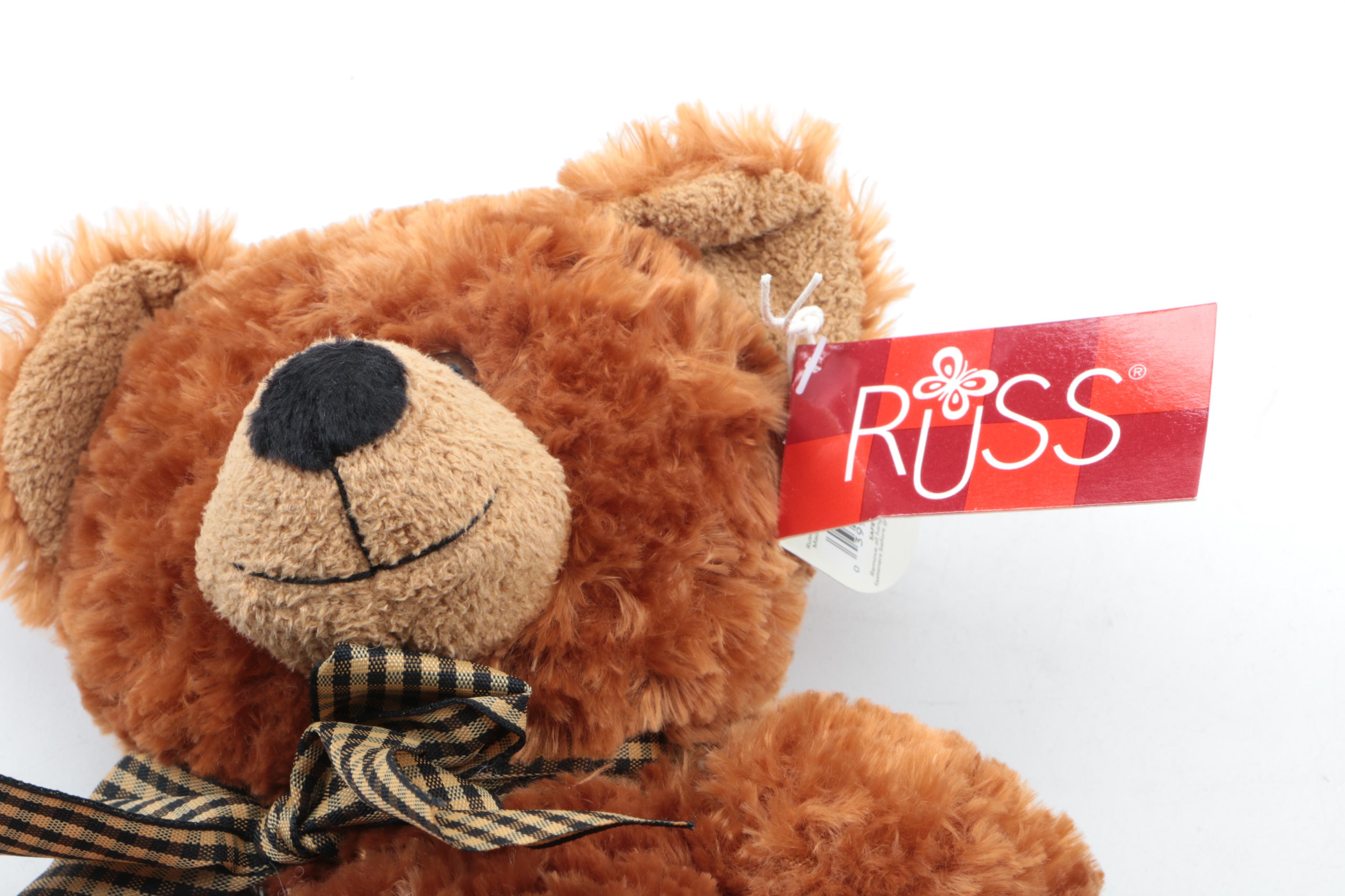 Russ 100th Anniversary and Knickerbocker Teddy Bears