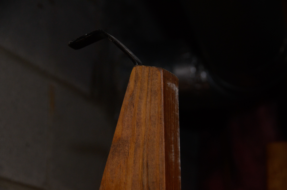 Pine Bunk Bed Frame with Chest of Drawers and Bookcase