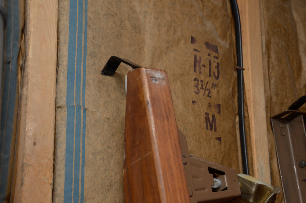 Pine Bunk Bed Frame with Chest of Drawers and Bookcase