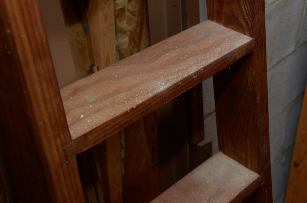 Pine Bunk Bed Frame with Chest of Drawers and Bookcase