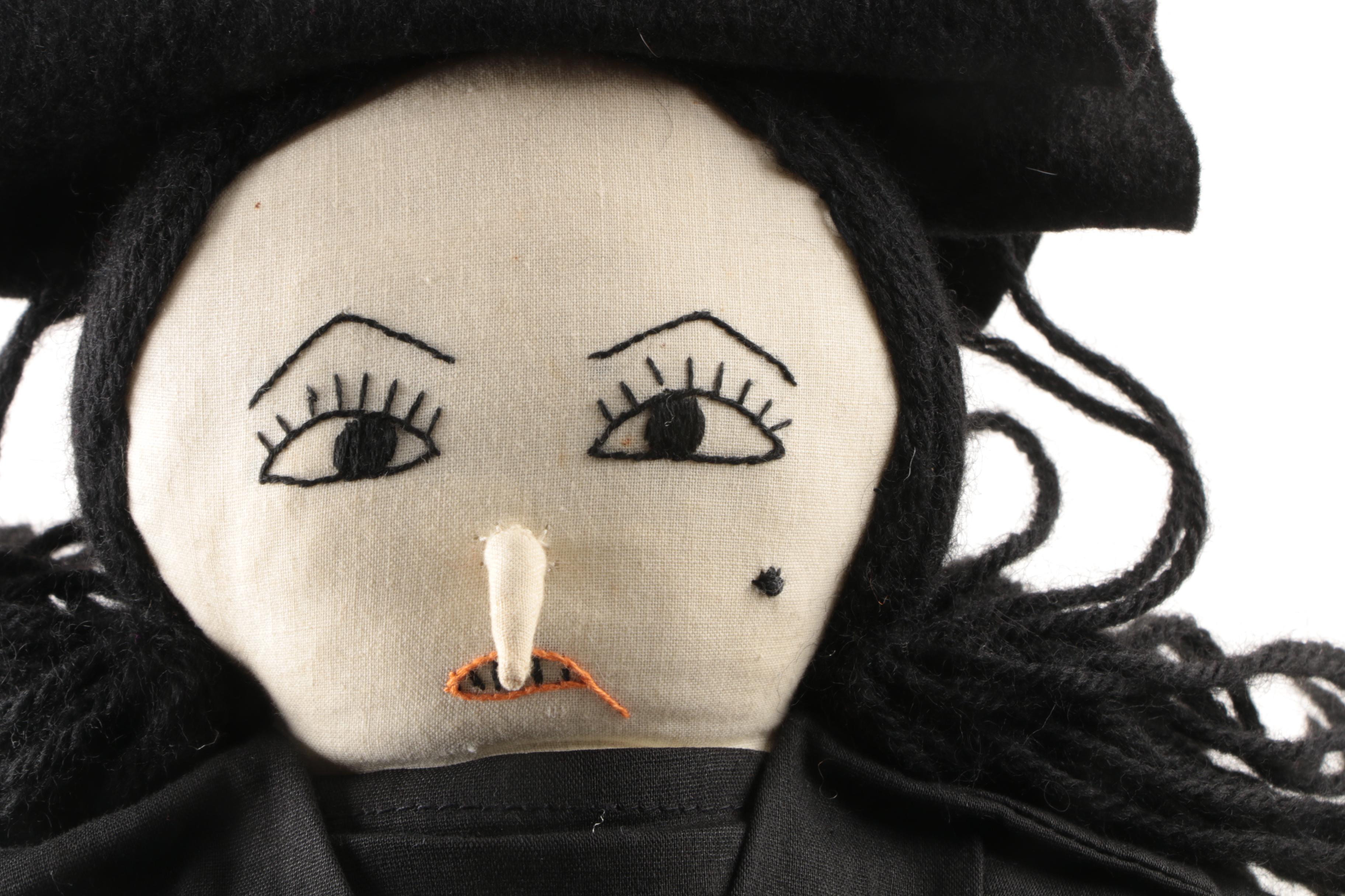 Topsy Turvy Cloth "Dorothy" and "Wicked Witch" Doll