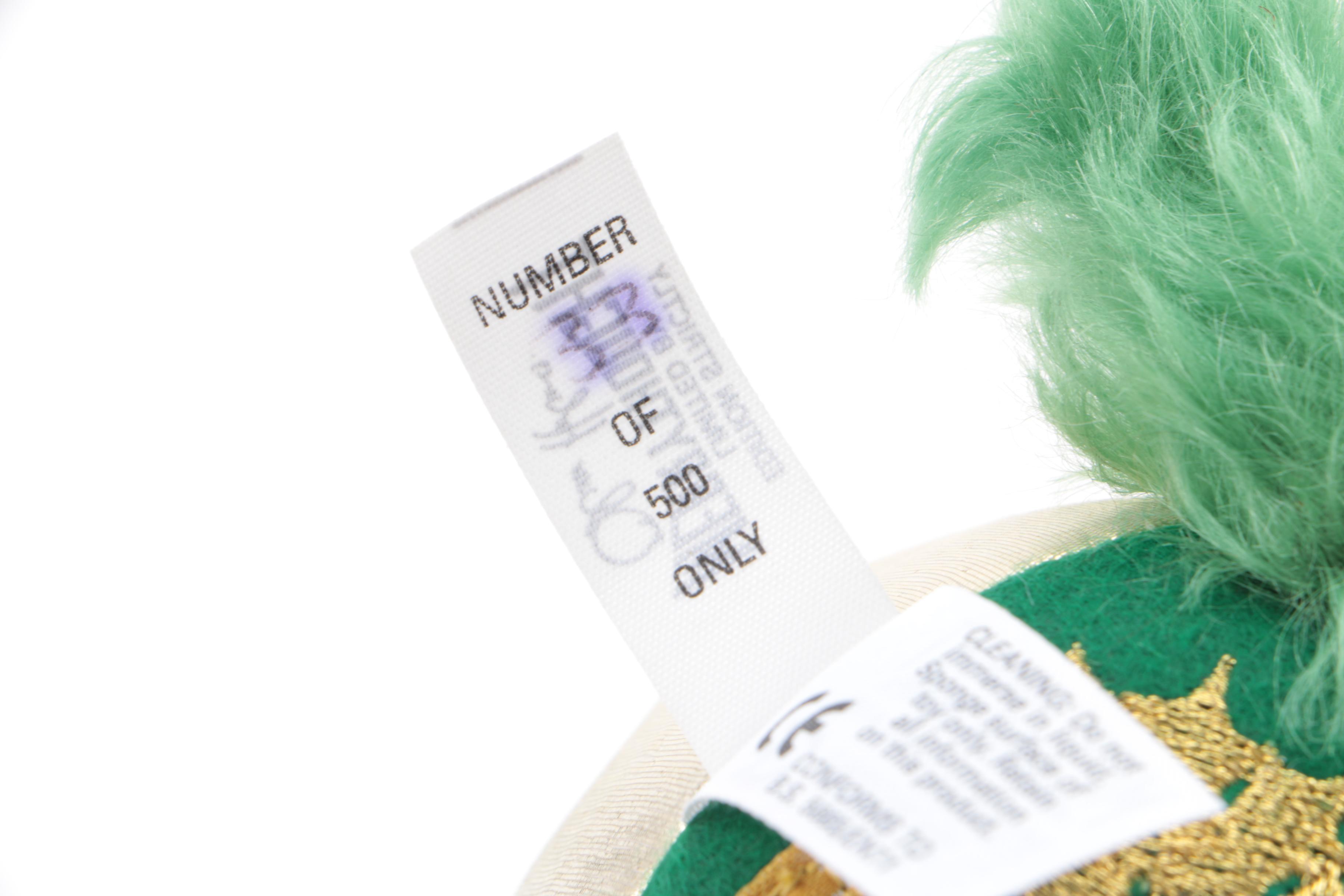 2000s Merrythought Limited Edition Plush Christmas Baubles