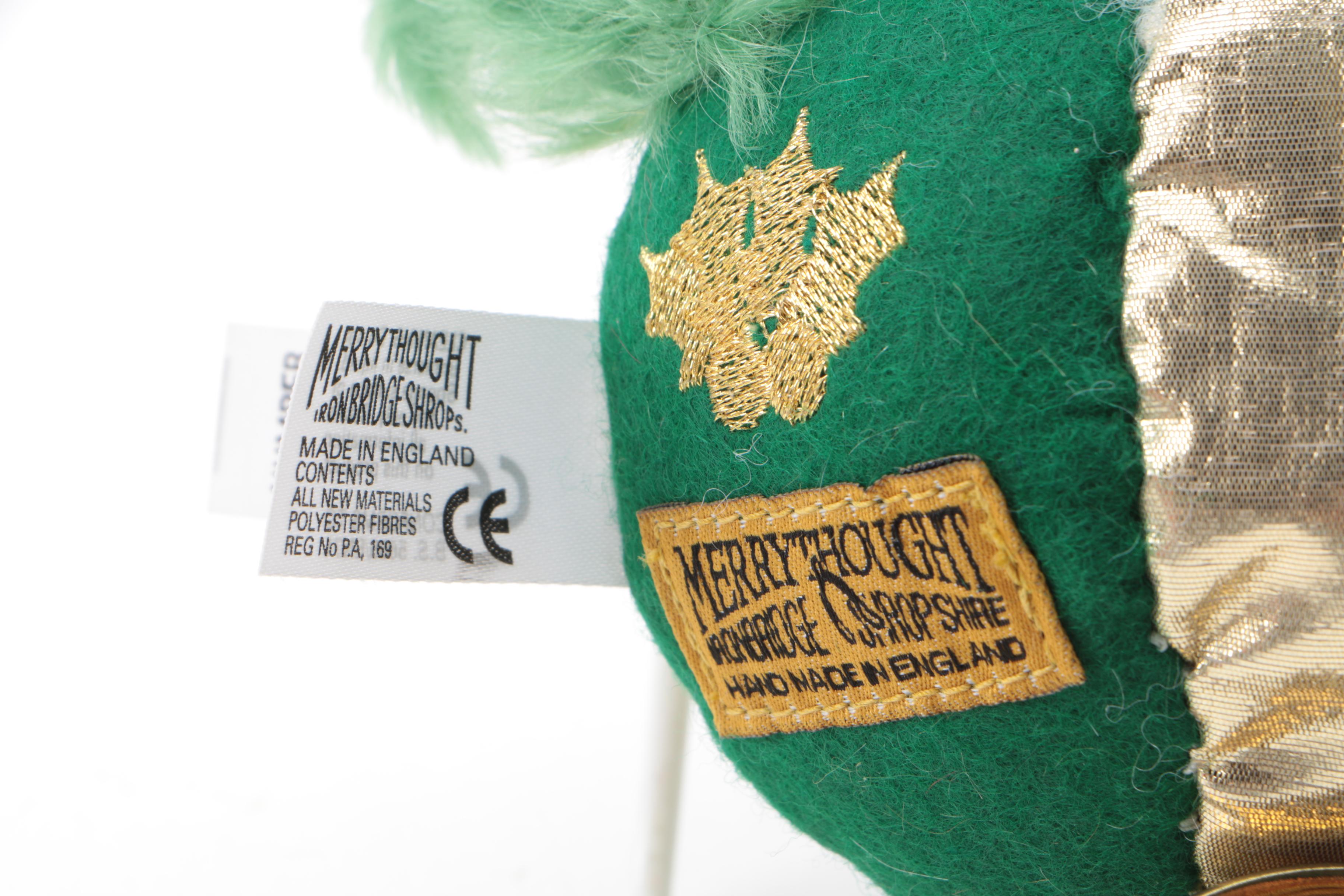 2000s Merrythought Limited Edition Plush Christmas Baubles