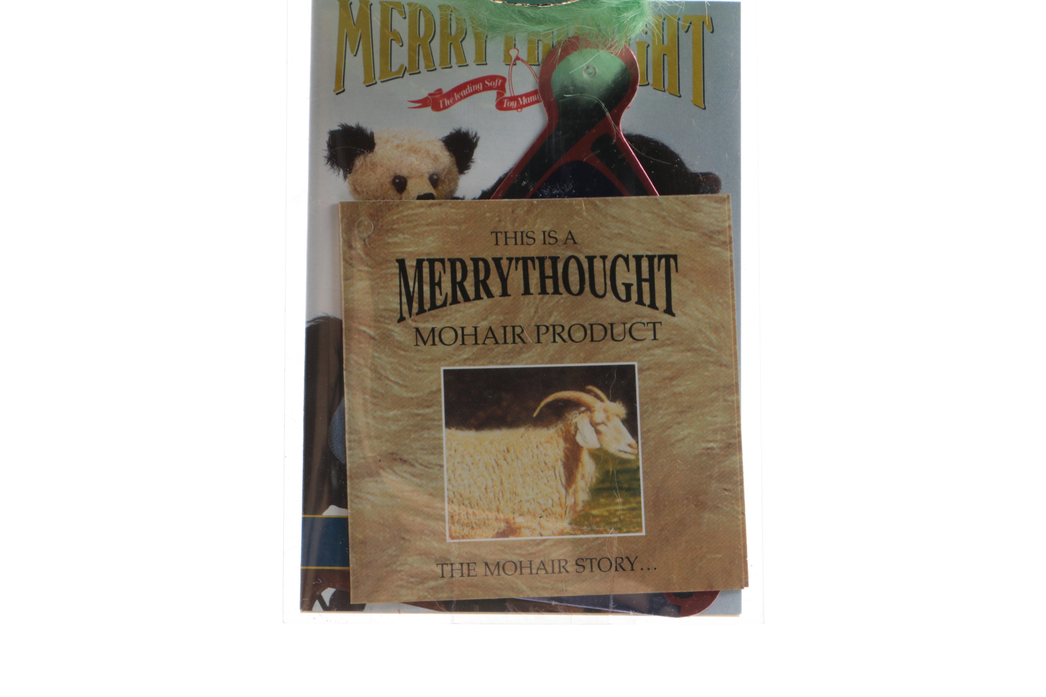 2000s Merrythought Limited Edition Plush Christmas Baubles