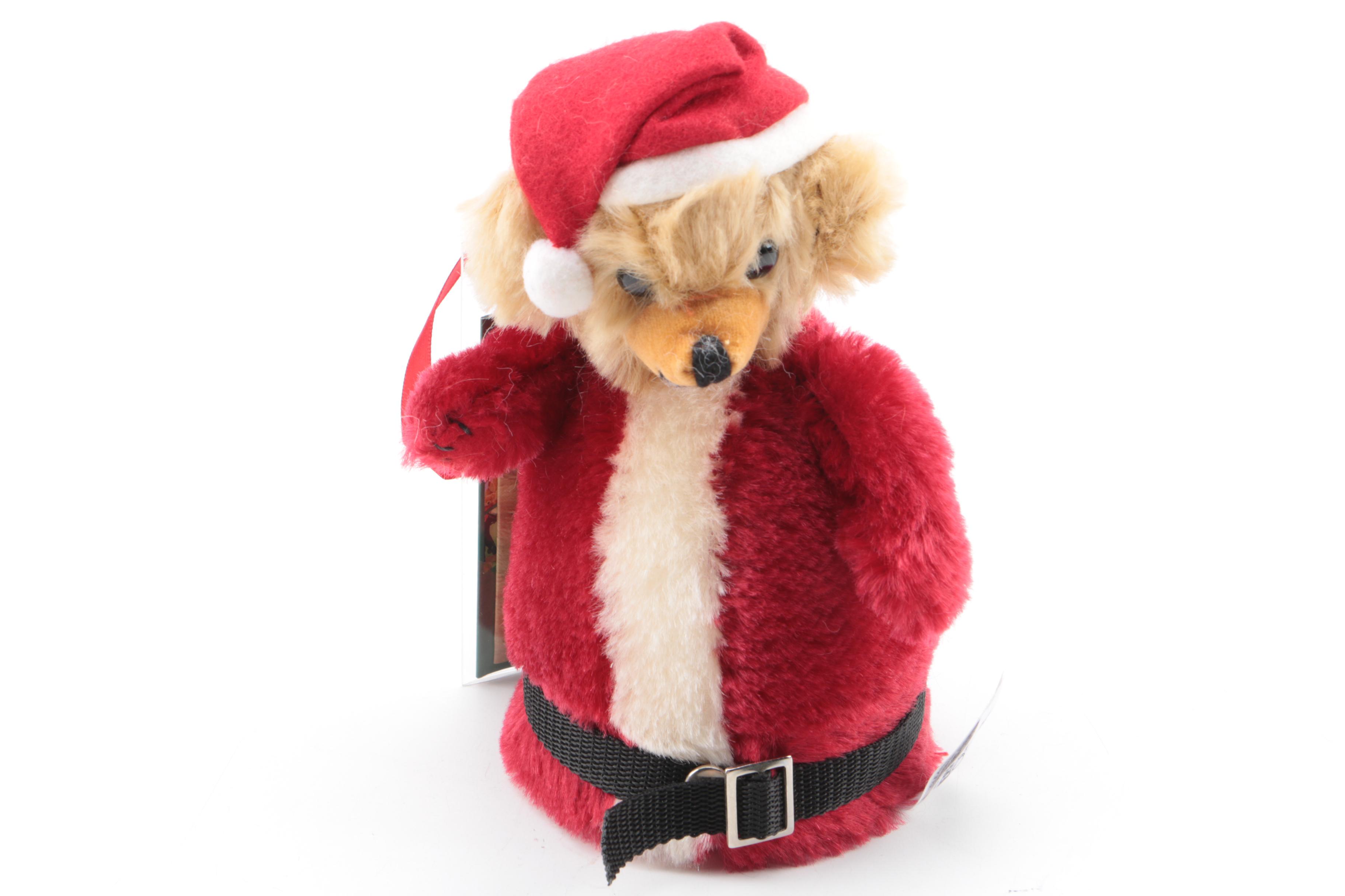 2000s Merrythought Limited Edition Plush Christmas Baubles