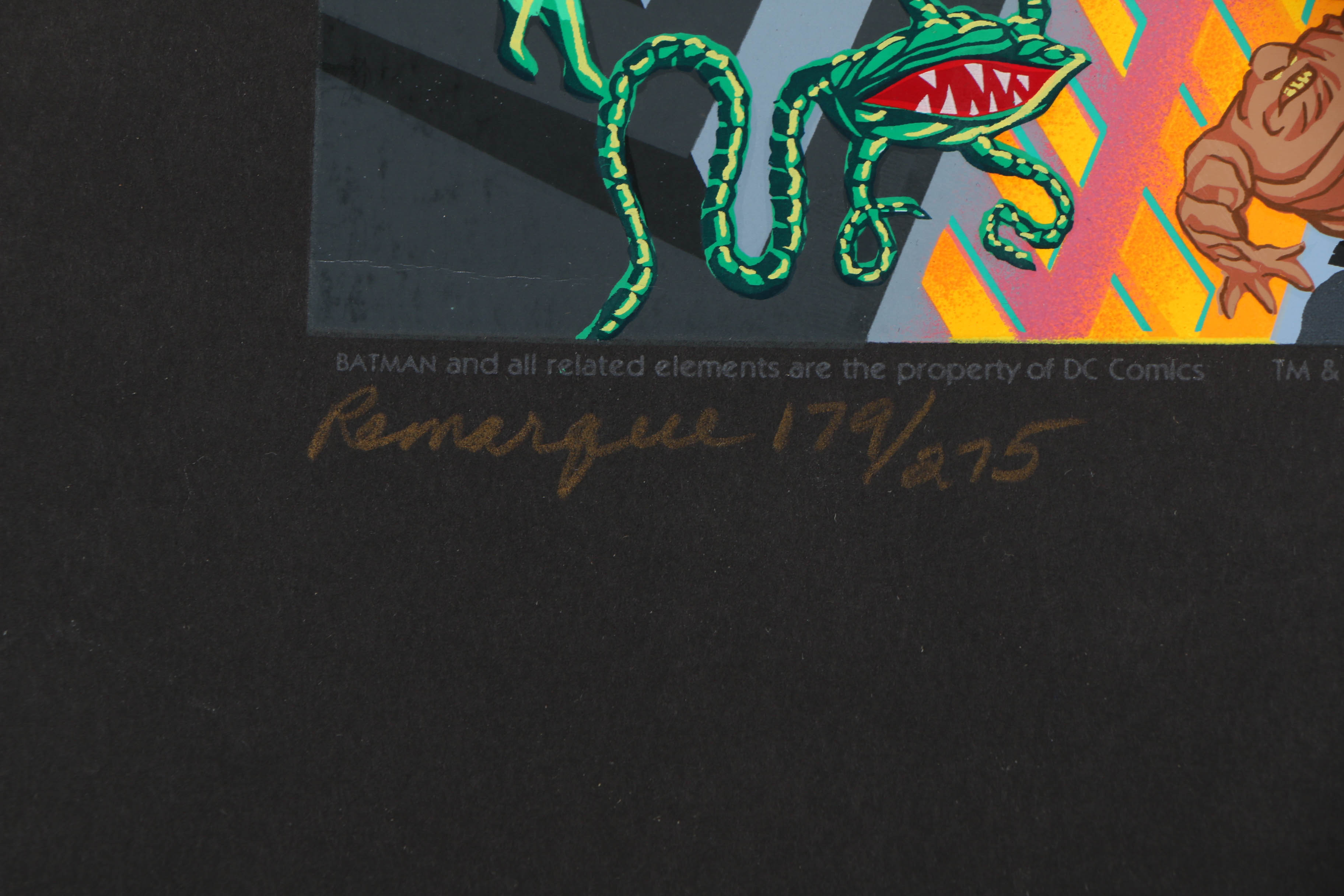 Melanie Taylor Kent Serigraph "Batman"