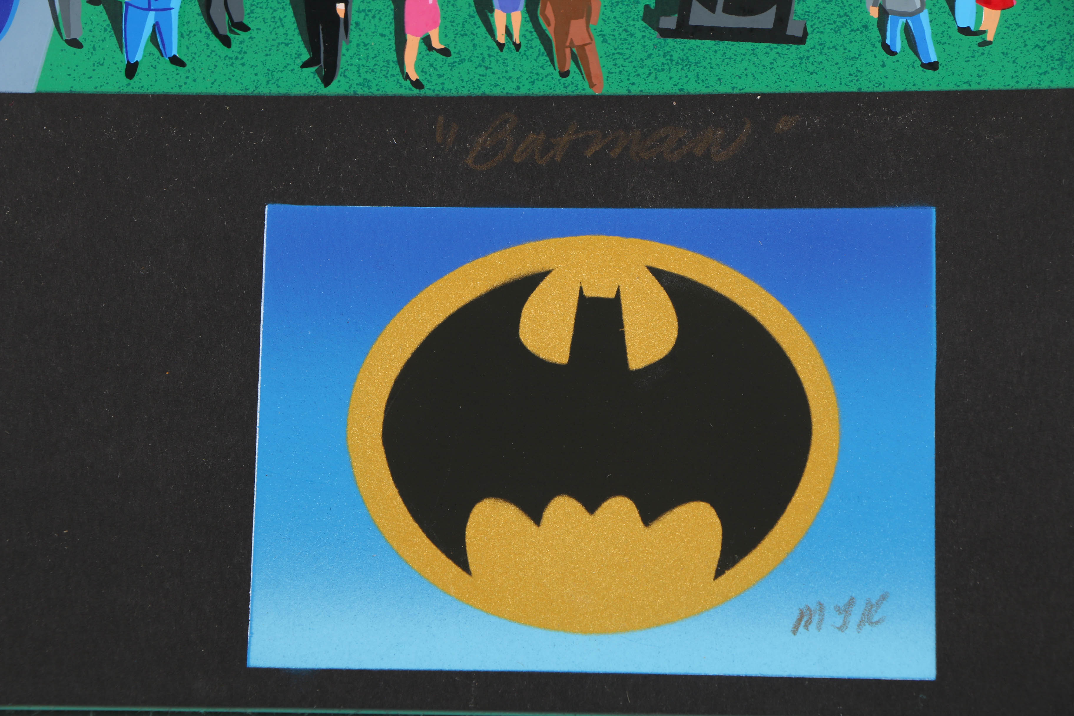 Melanie Taylor Kent Serigraph "Batman"