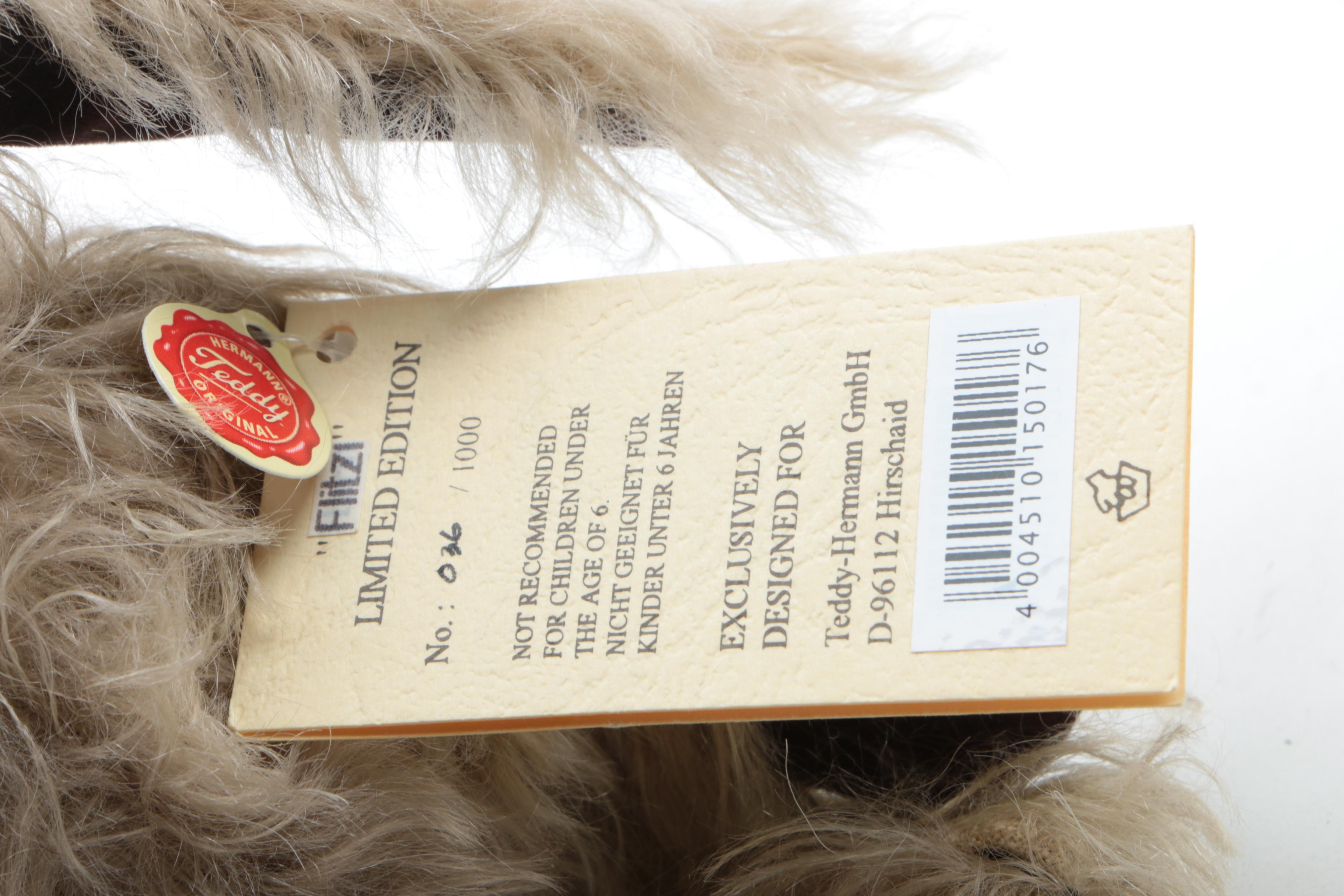 Collection of Limited Edition Bears Including Handmade Hermann-Teddy and Beatrix