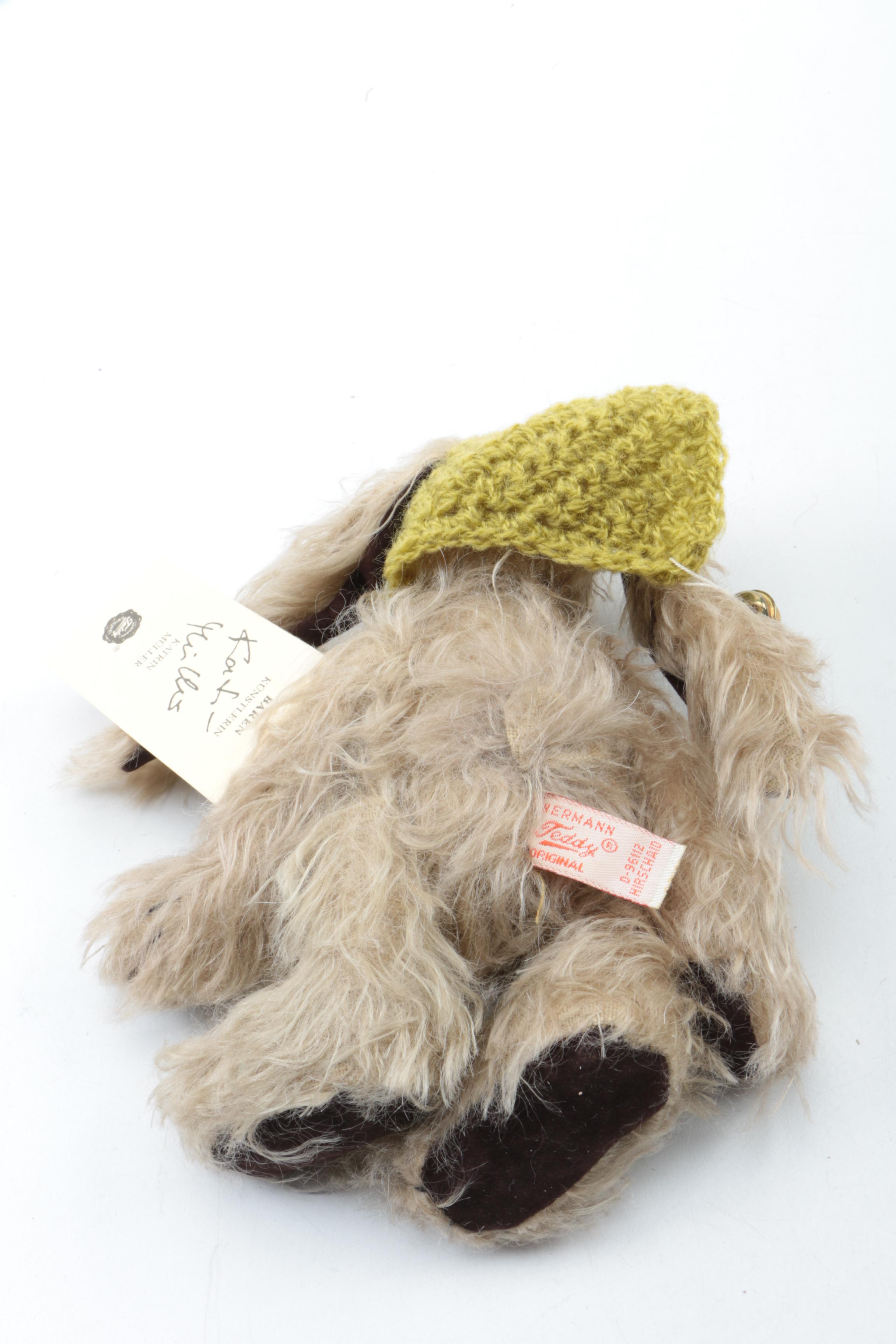 Collection of Limited Edition Bears Including Handmade Hermann-Teddy and Beatrix