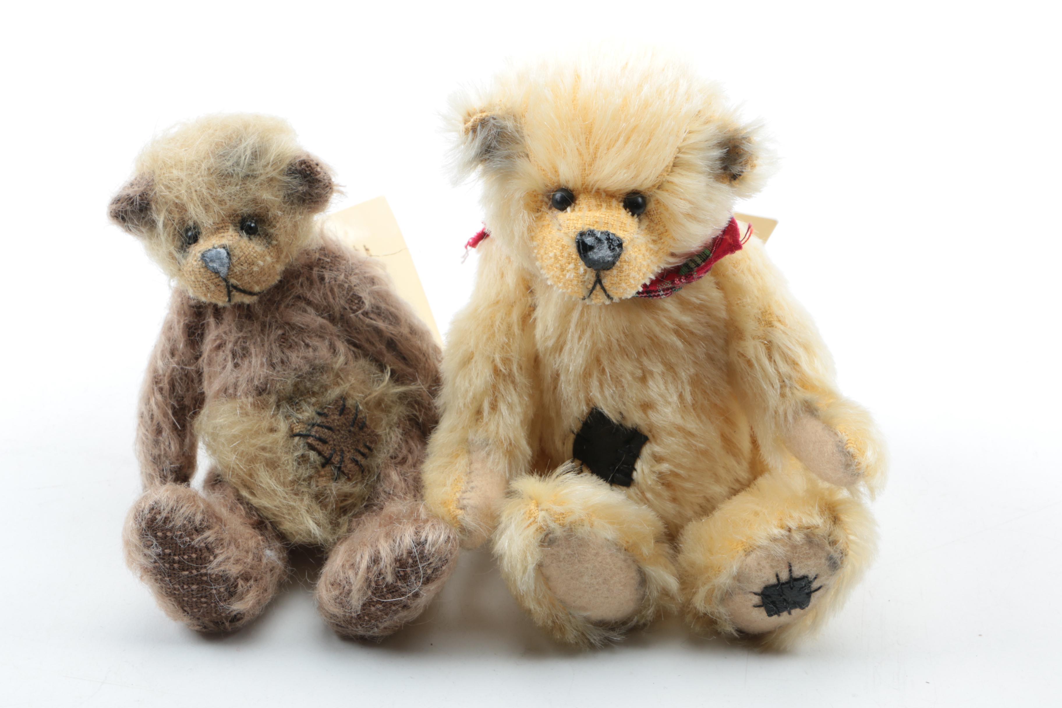Collection of Limited Edition Bears Including Handmade Hermann-Teddy and Beatrix