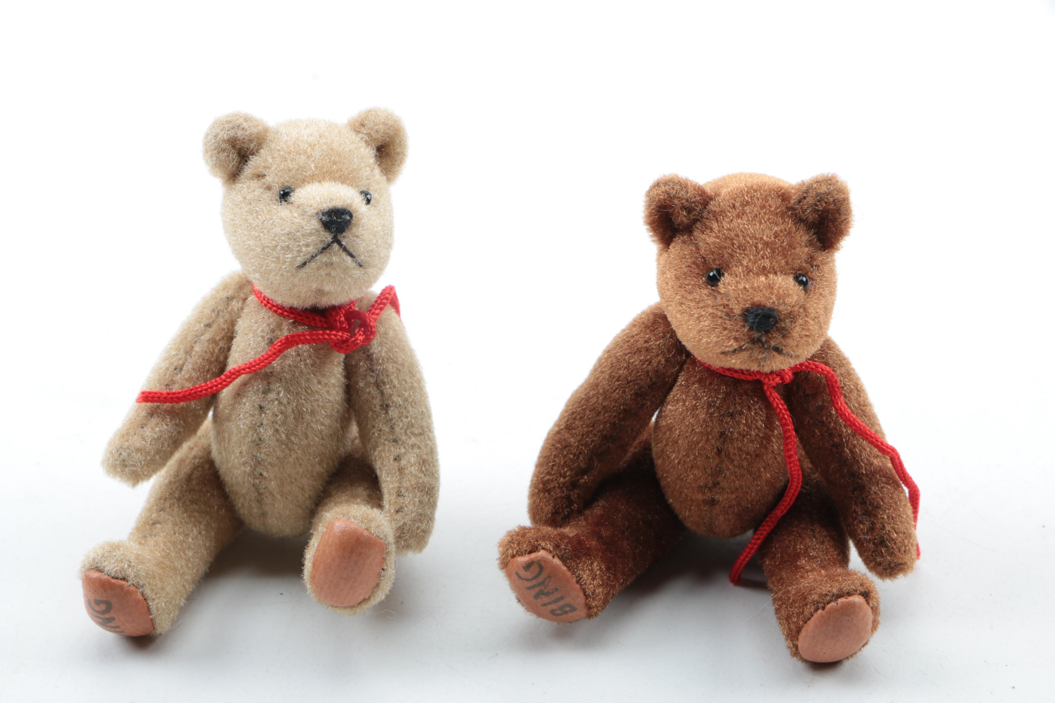Collection of Limited Edition Bears Including Handmade Hermann-Teddy and Beatrix