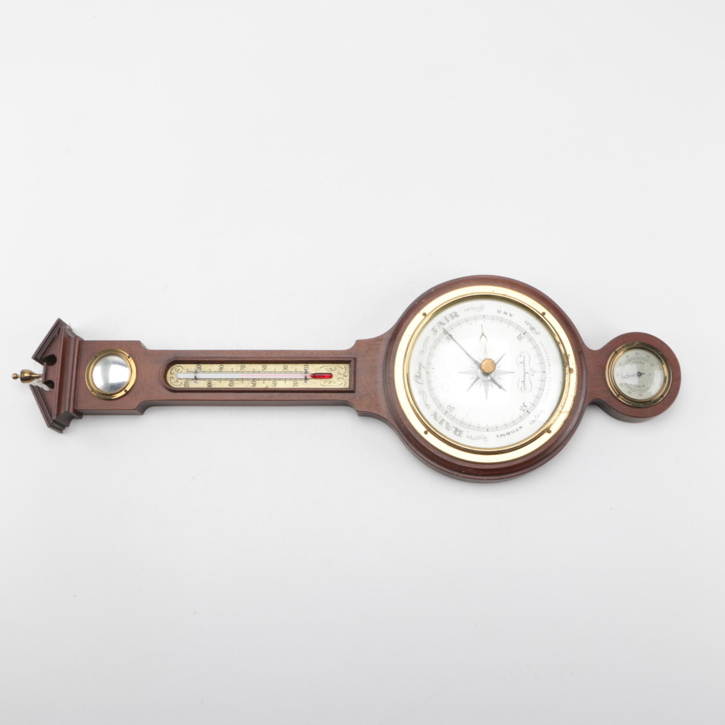 Airguide Mahogany Weather Station