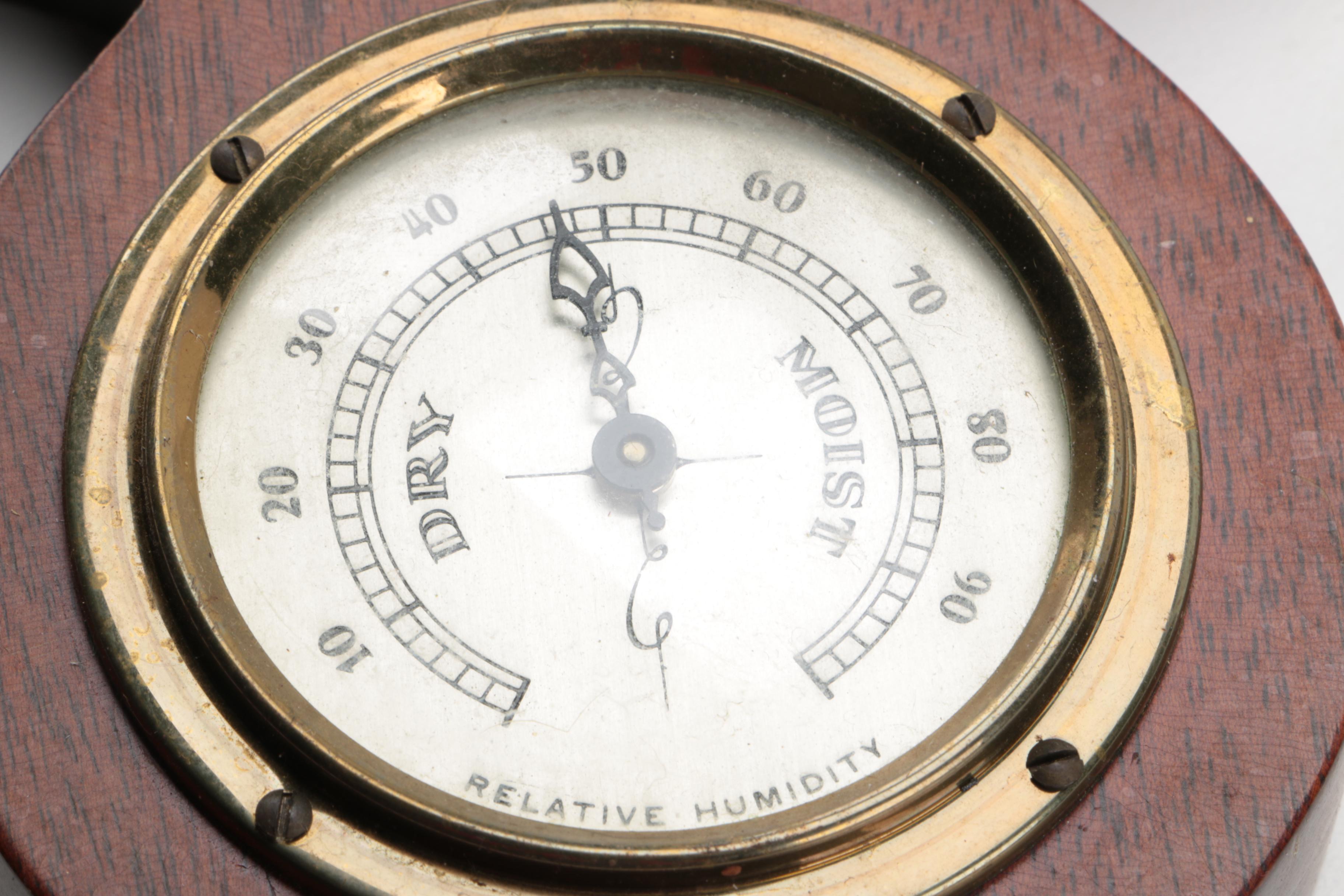 Airguide Mahogany Weather Station