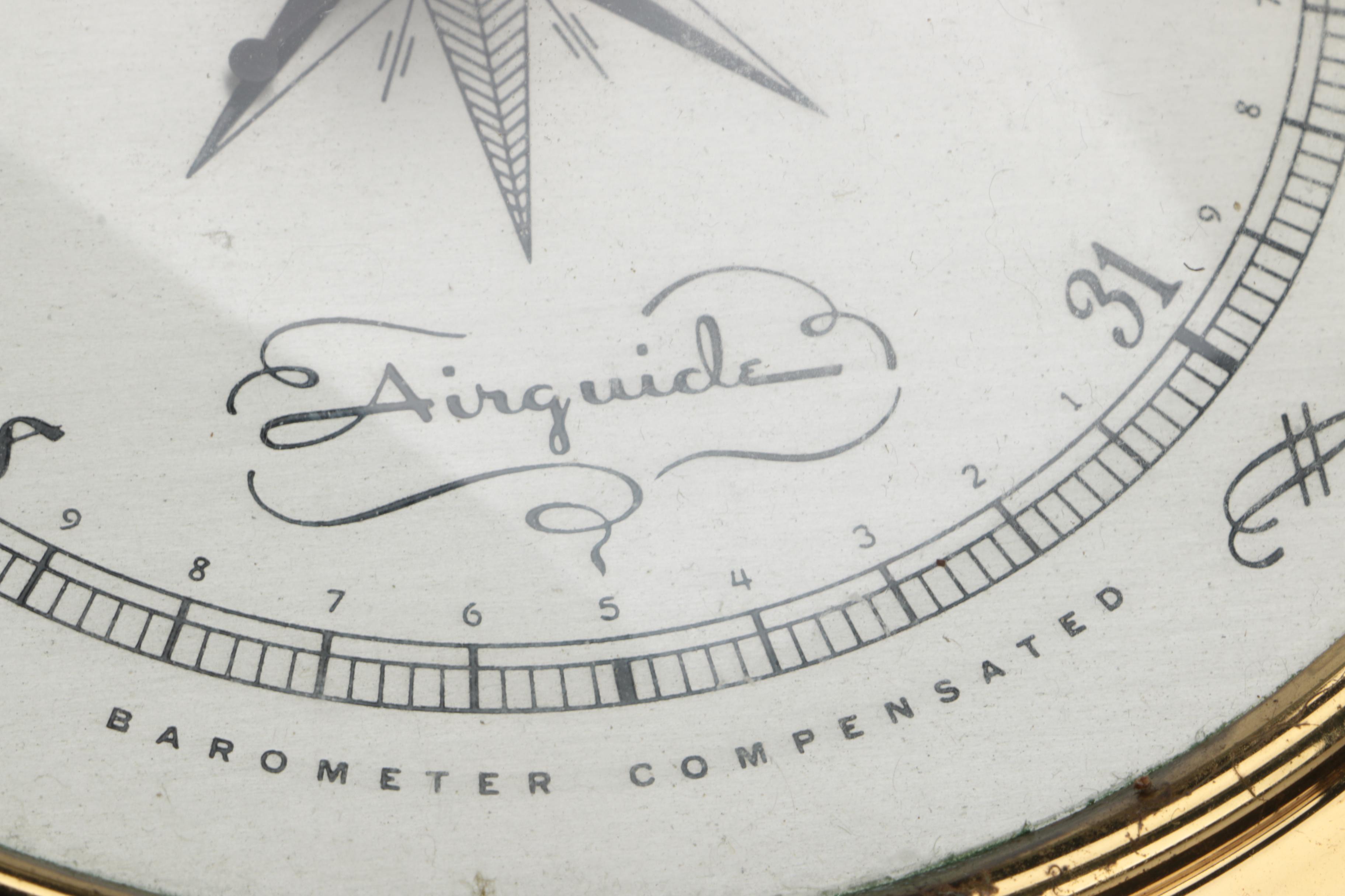 Airguide Mahogany Weather Station