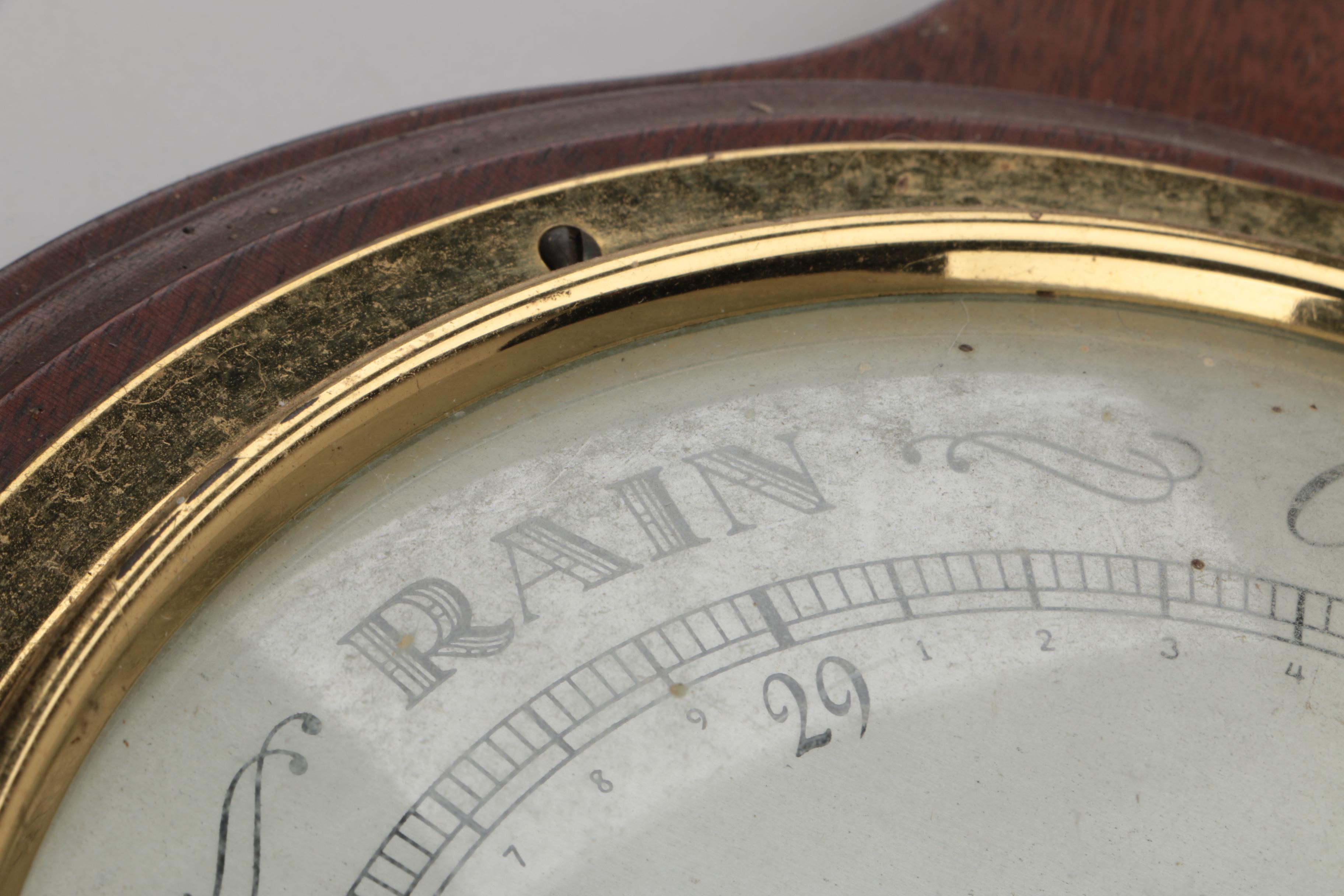 Airguide Mahogany Weather Station