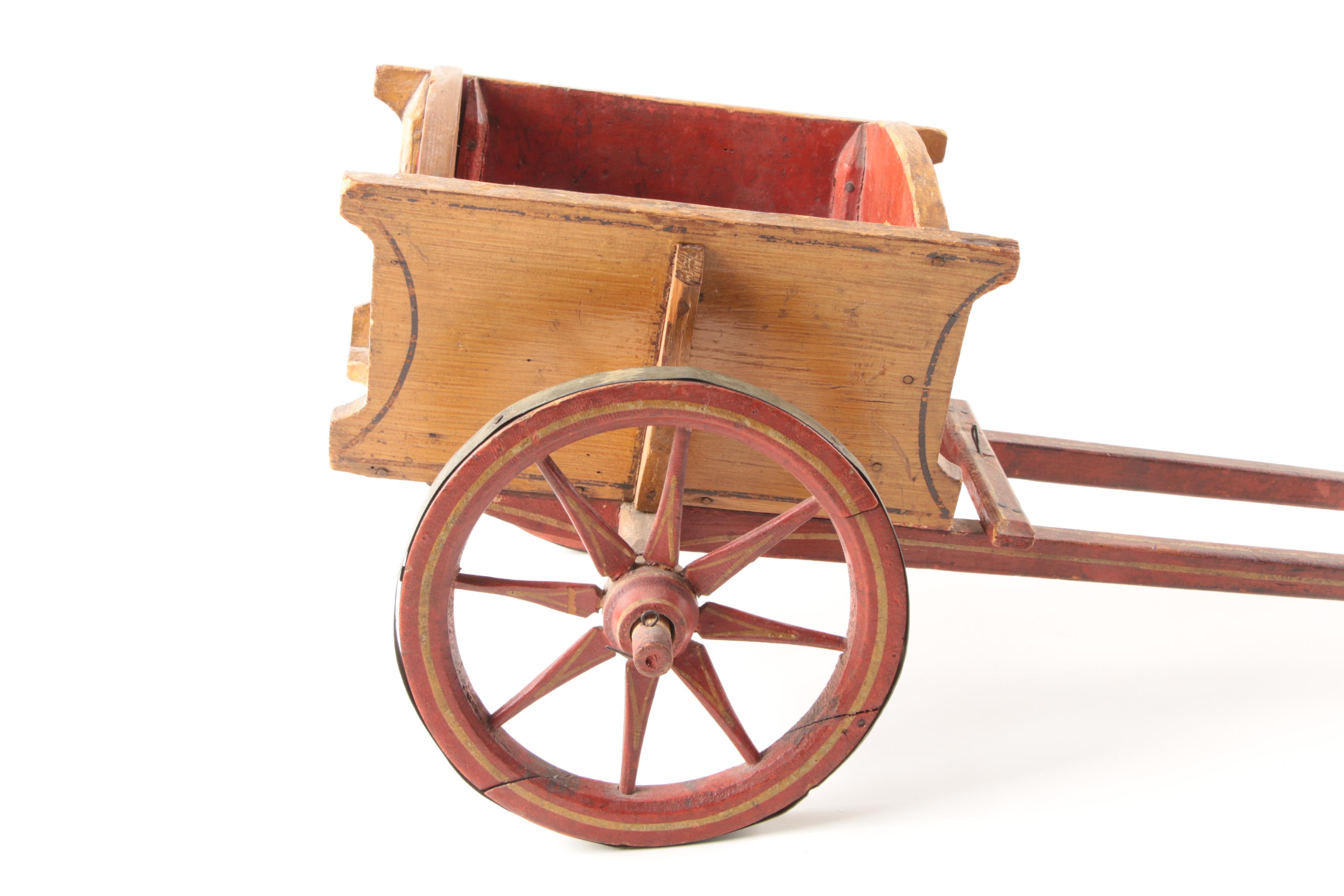 Rustic Themed Wooden Rickshaw