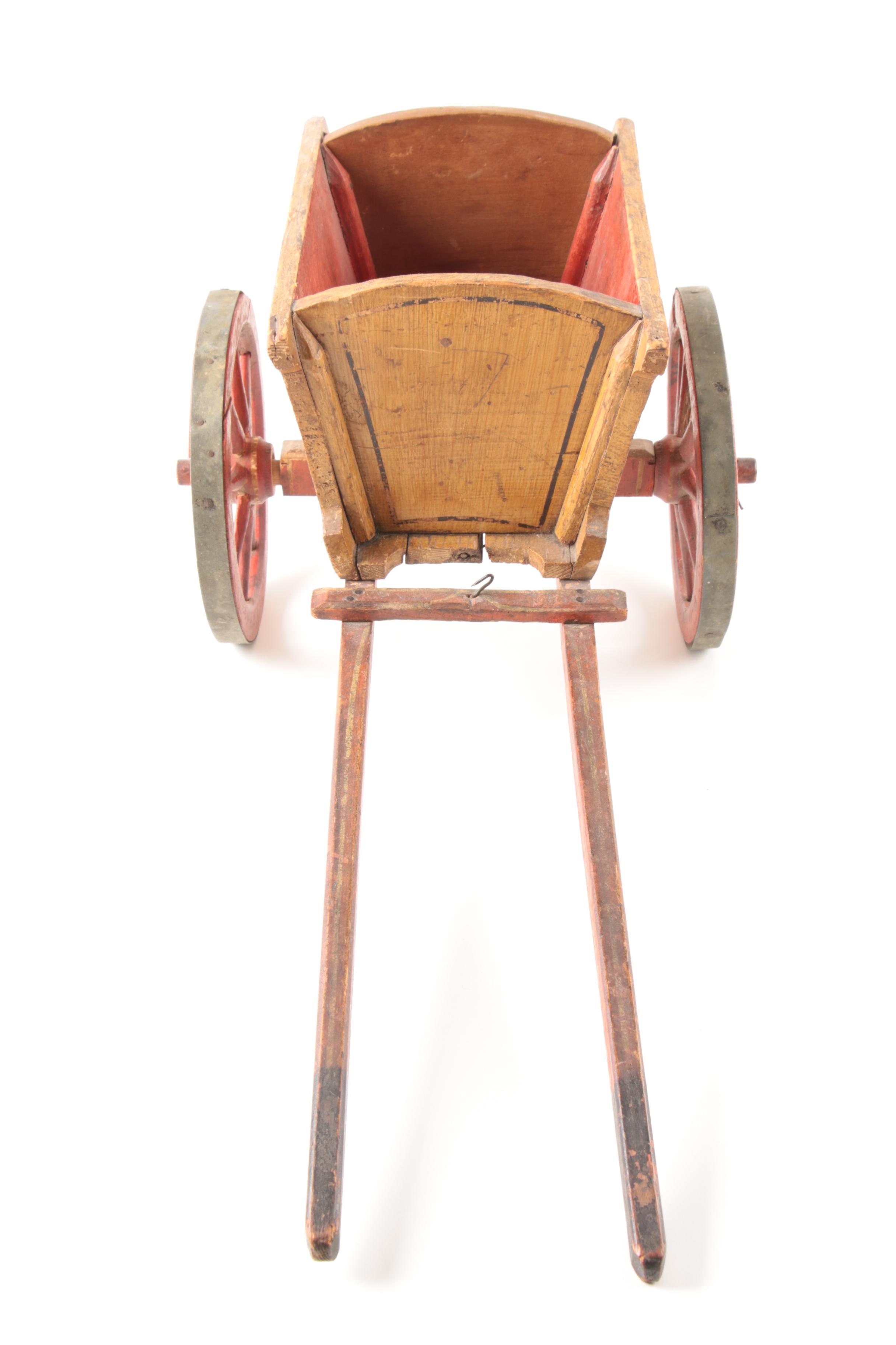 Rustic Themed Wooden Rickshaw