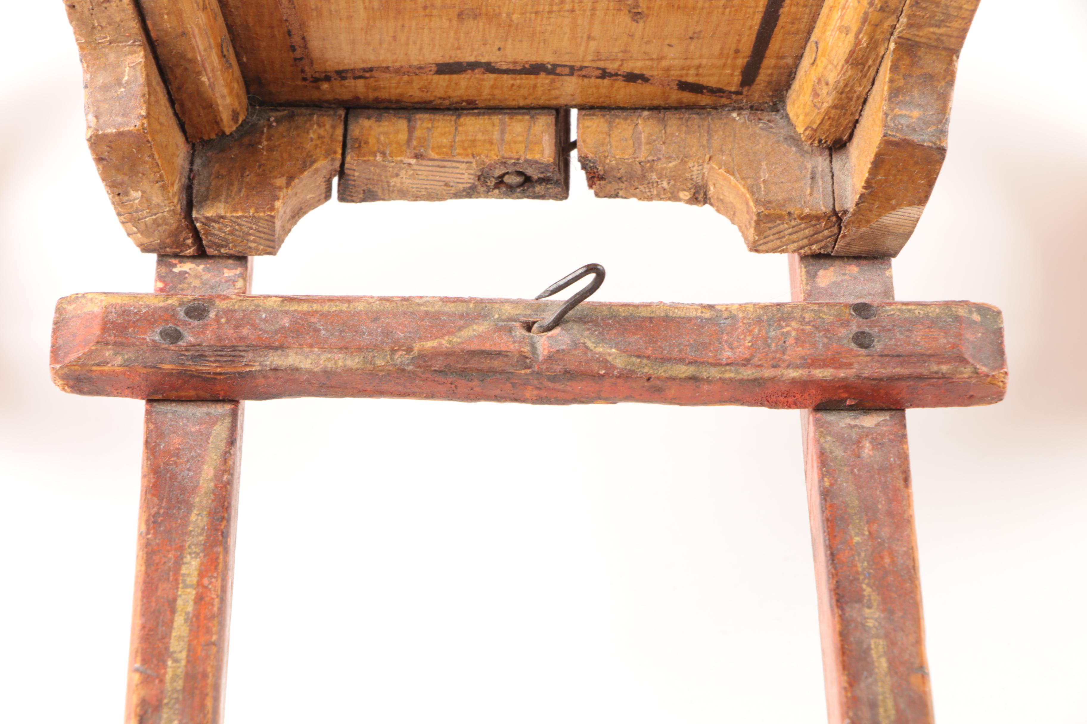 Rustic Themed Wooden Rickshaw