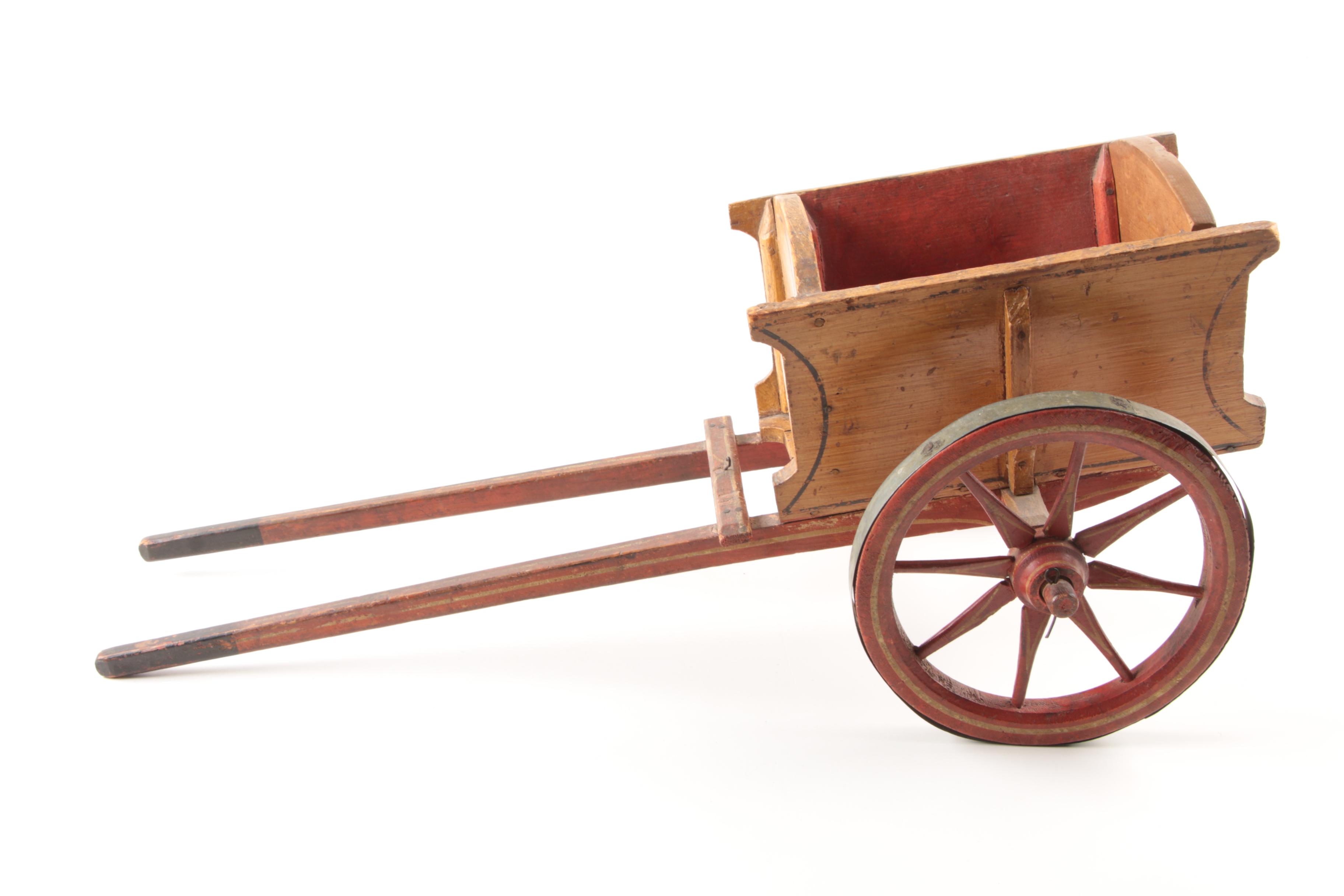Rustic Themed Wooden Rickshaw