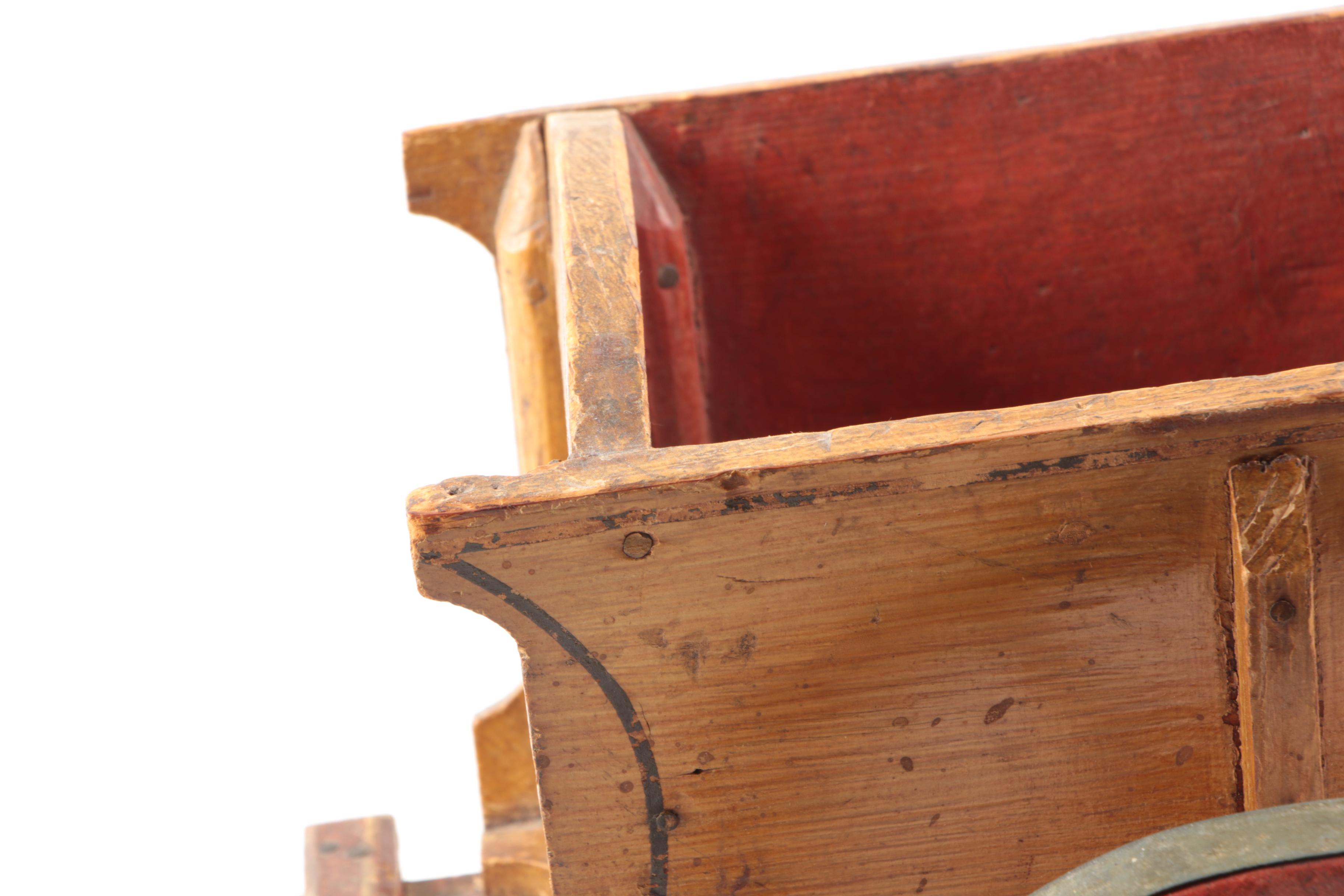 Rustic Themed Wooden Rickshaw