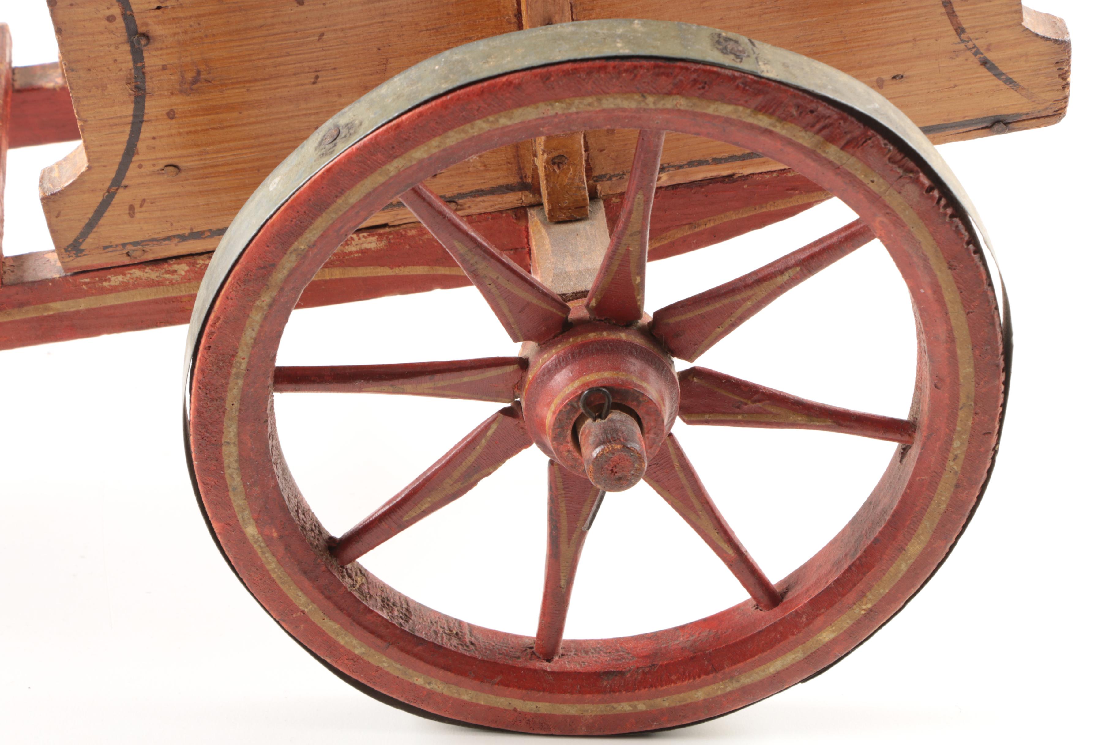 Rustic Themed Wooden Rickshaw