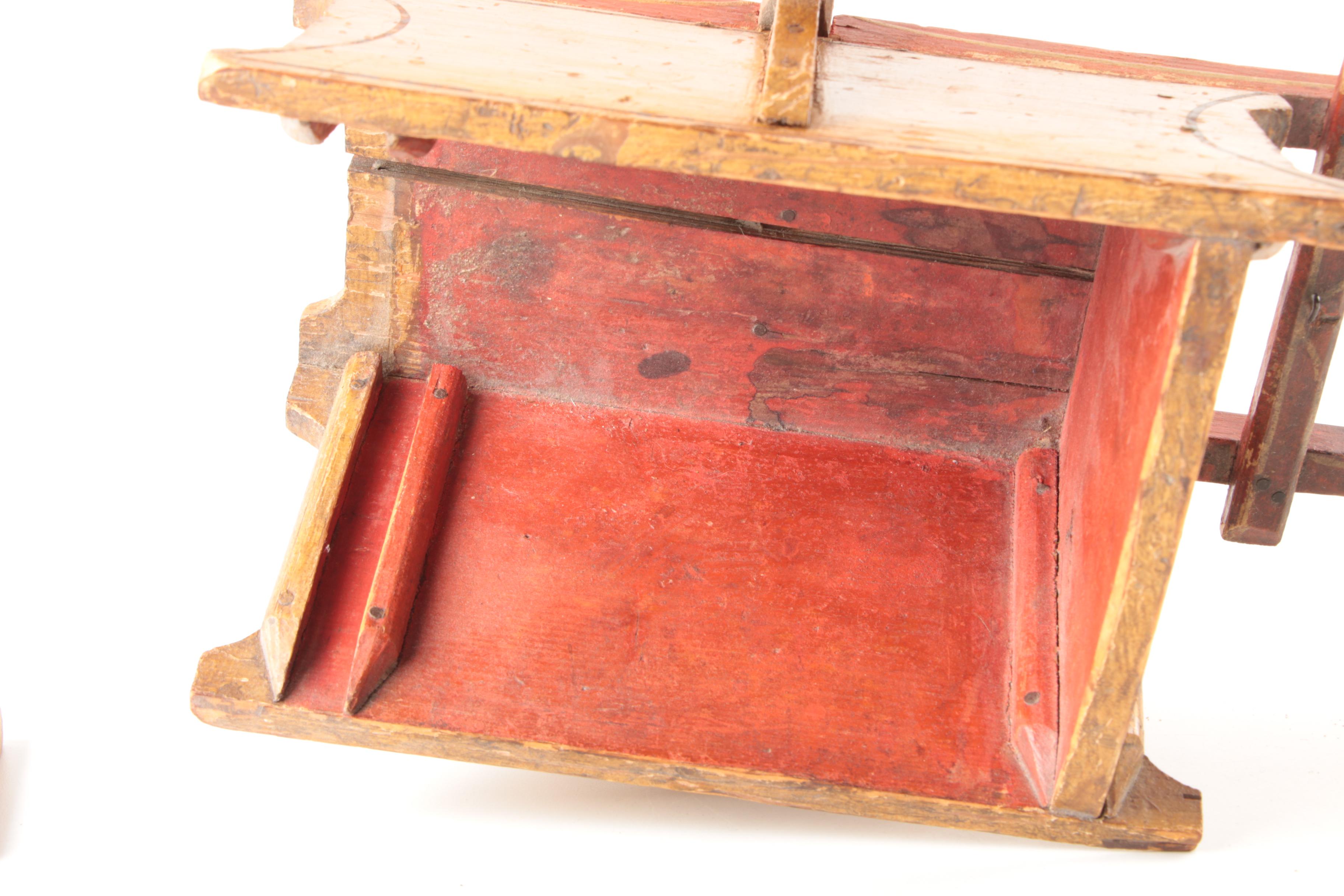 Rustic Themed Wooden Rickshaw