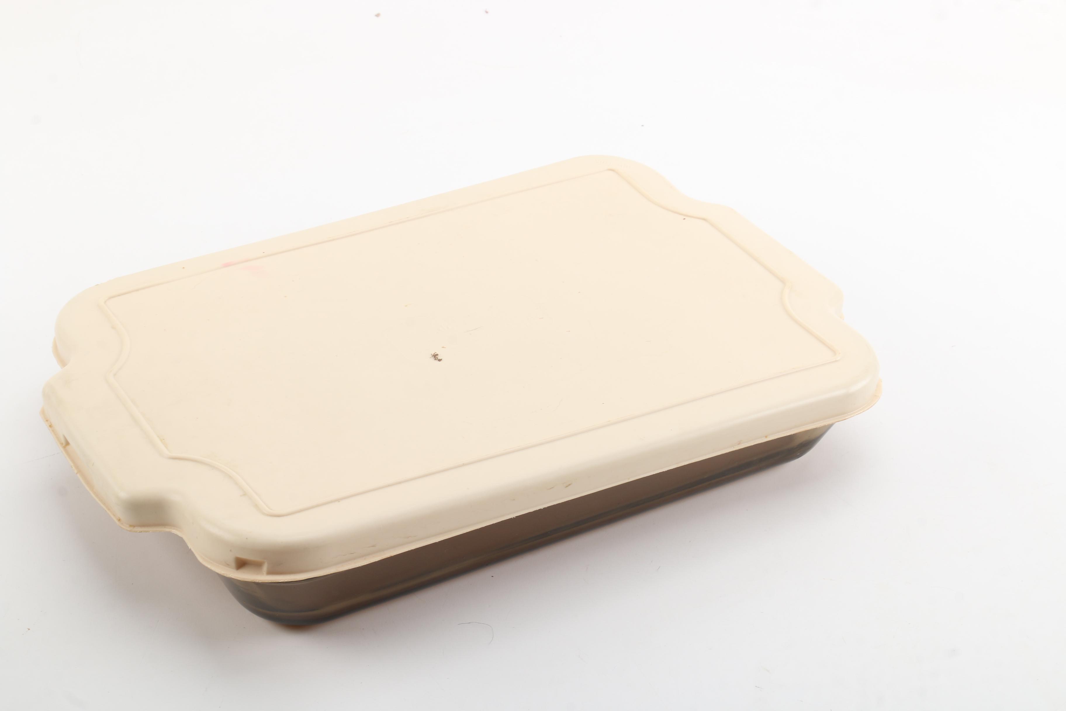 Corning "Visions Amber" Cookware