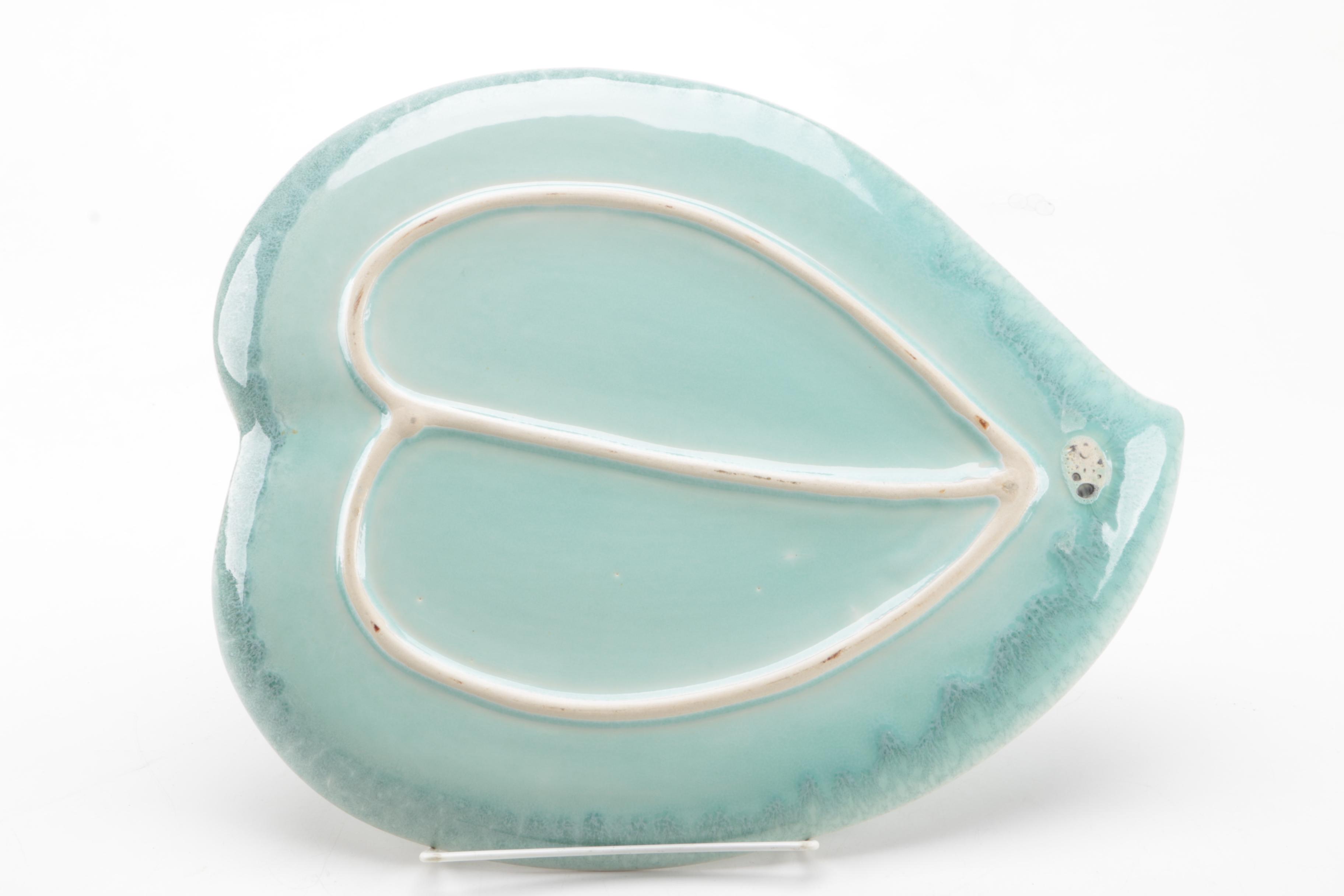 Handbuilt Porcelain Leaf Serving Tray