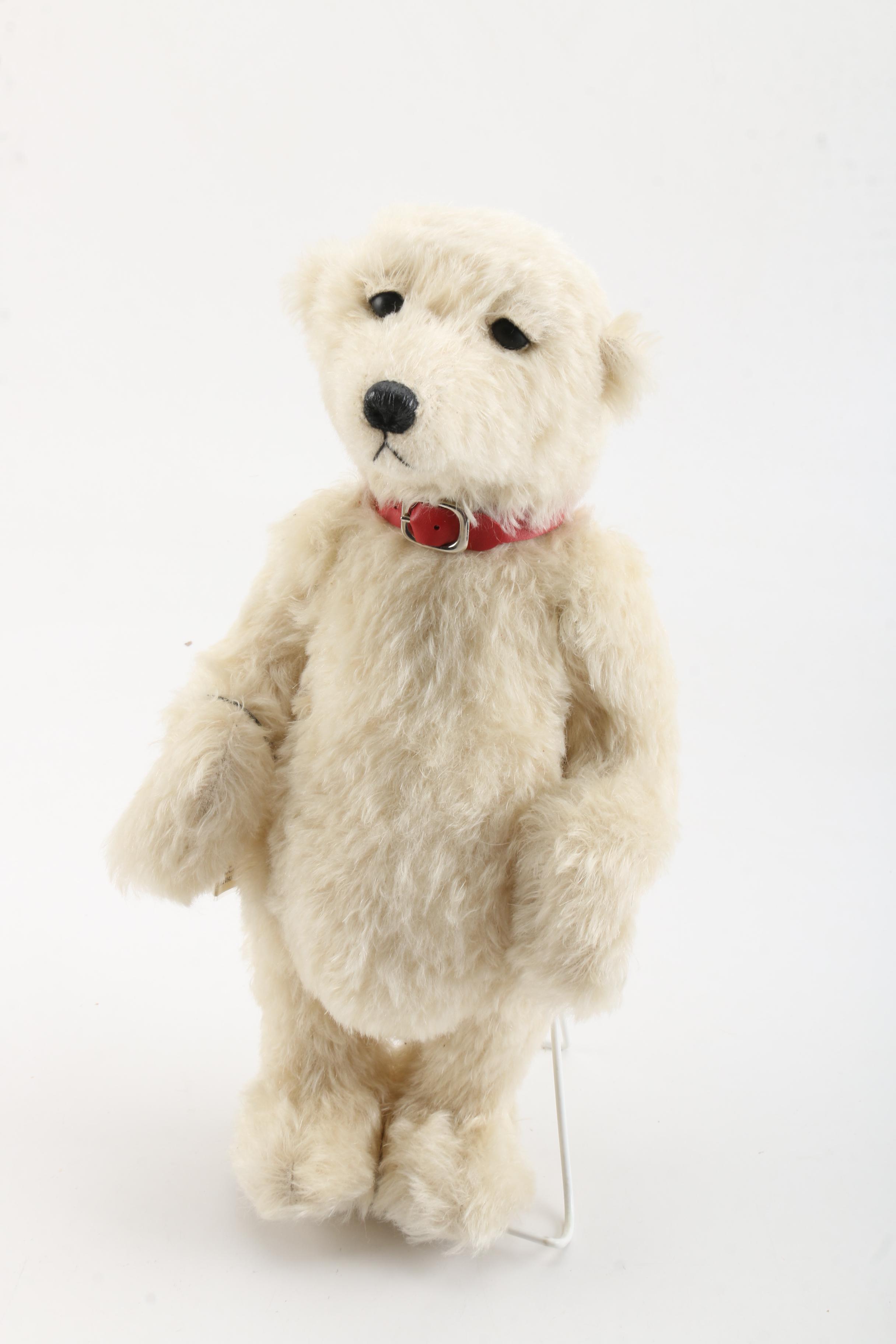 The Bear Lady Signed "Snowflake" and "Little Dustin" Teddy Bears