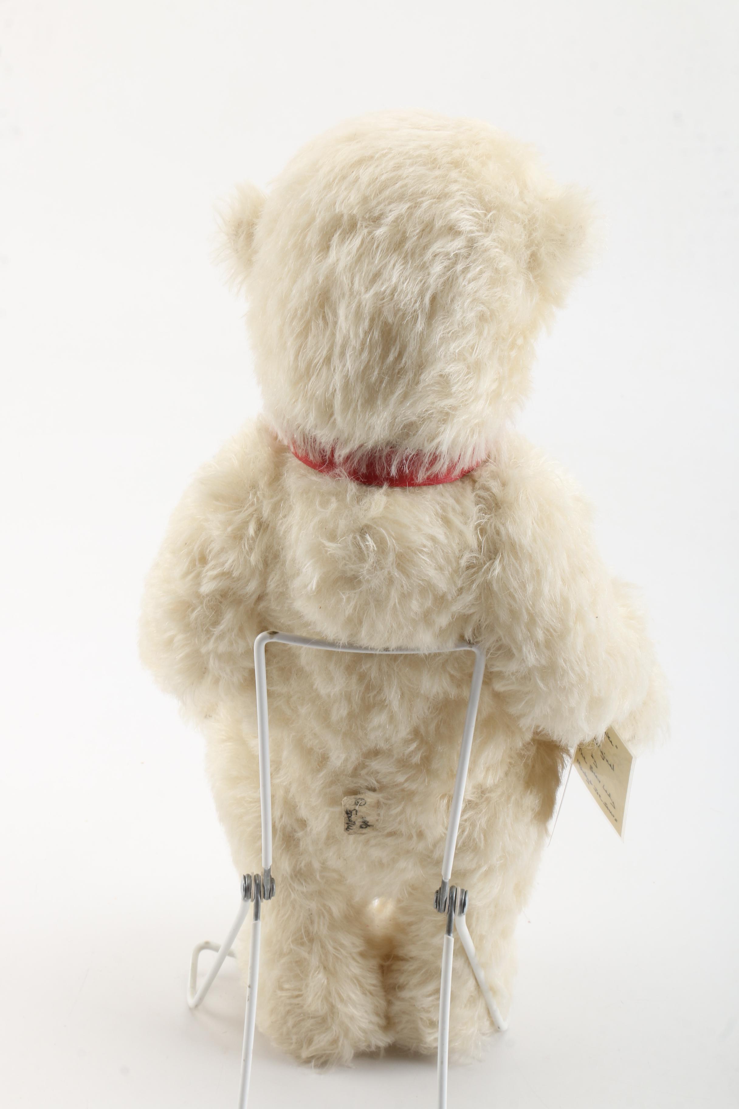 The Bear Lady Signed "Snowflake" and "Little Dustin" Teddy Bears