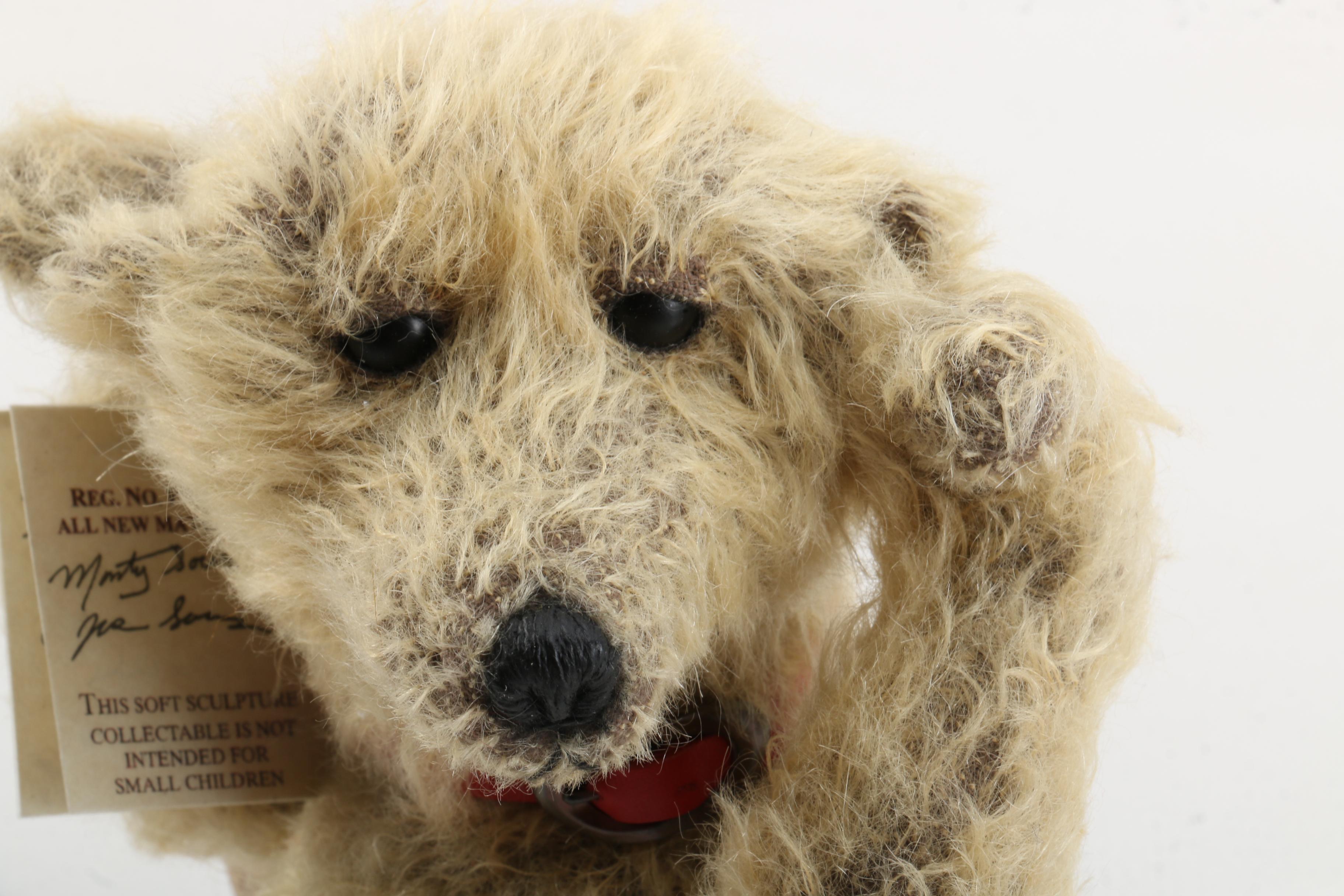 The Bear Lady Signed "Snowflake" and "Little Dustin" Teddy Bears