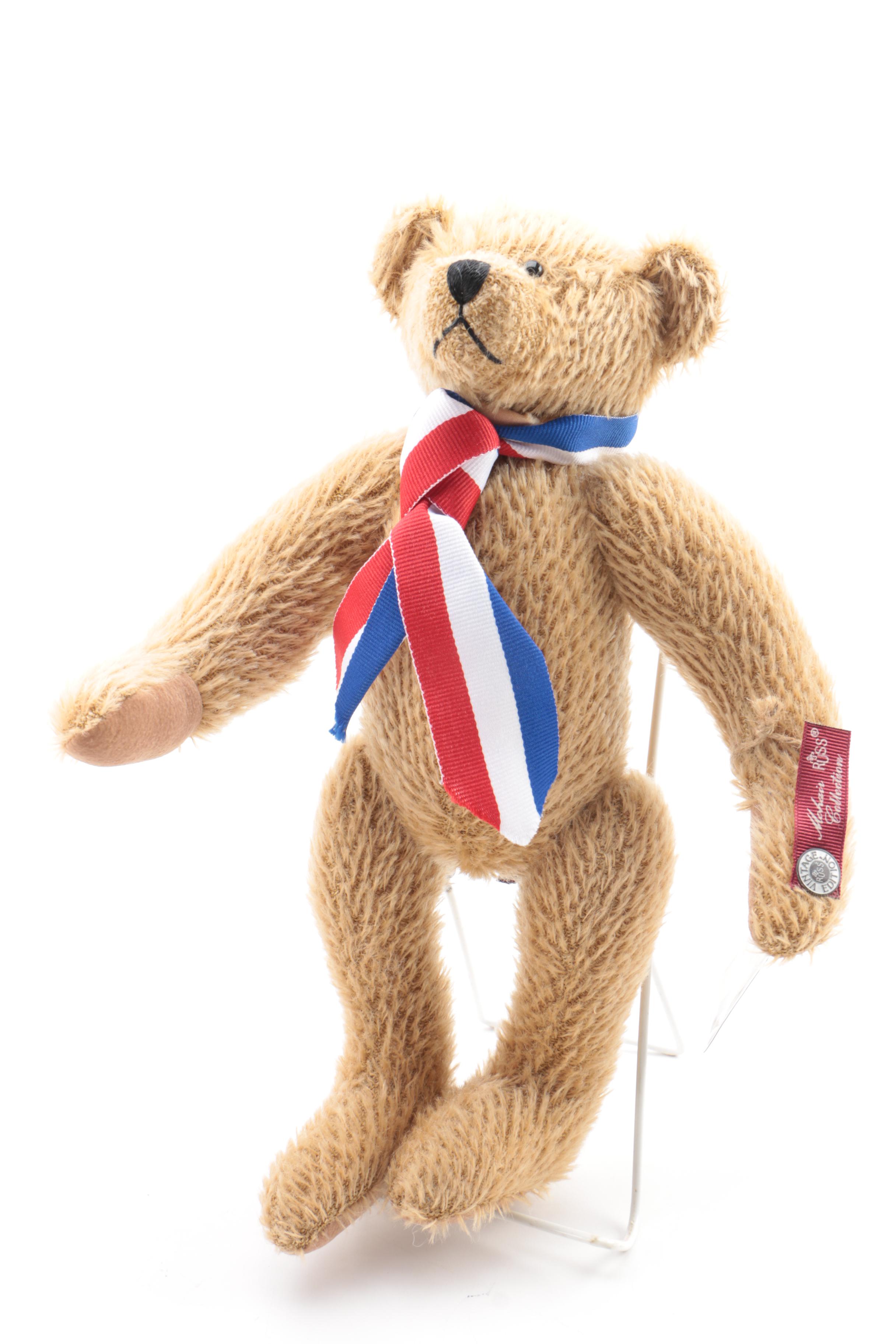 Plush Teddy Bears Featuring Gund and Russ