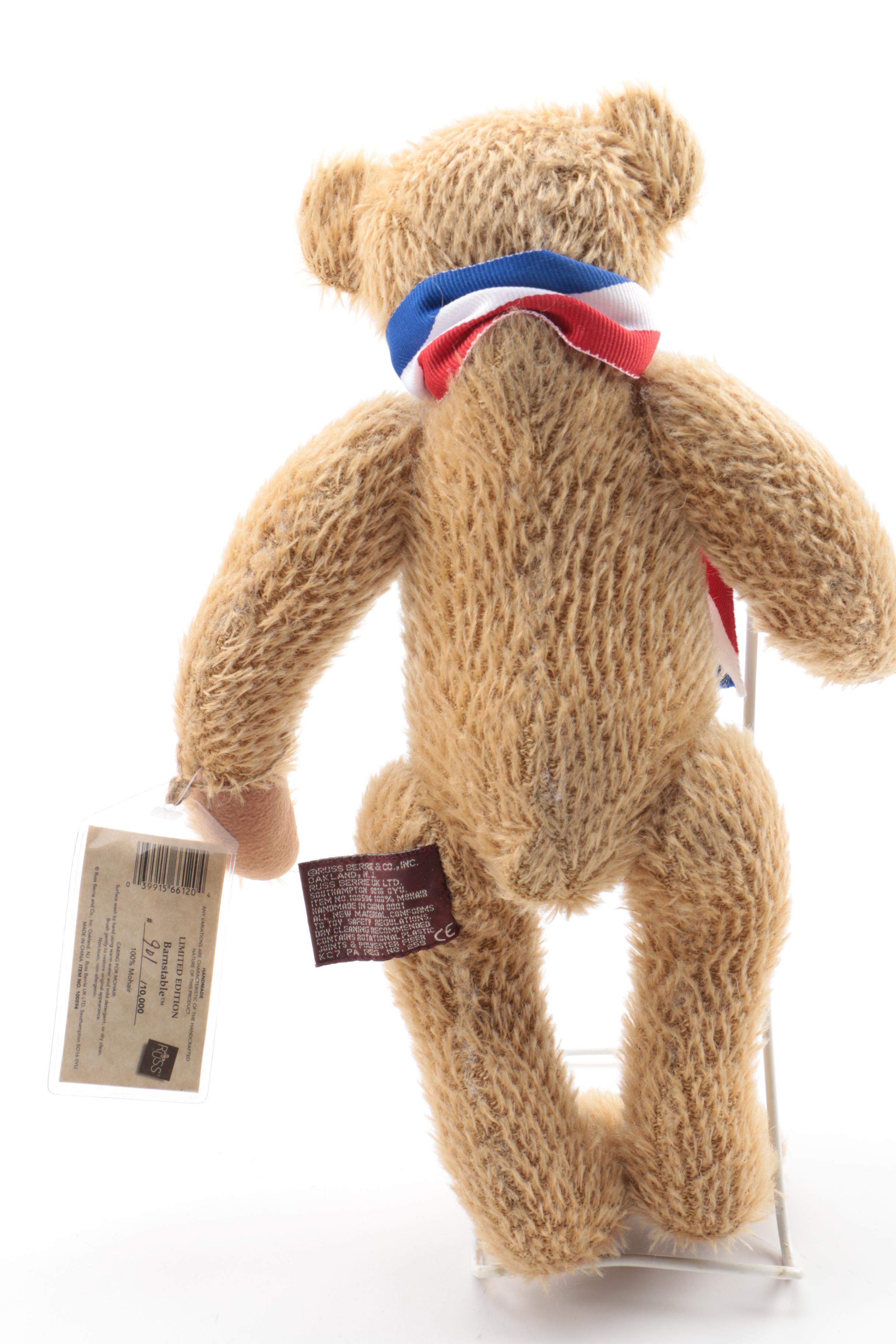 Plush Teddy Bears Featuring Gund and Russ