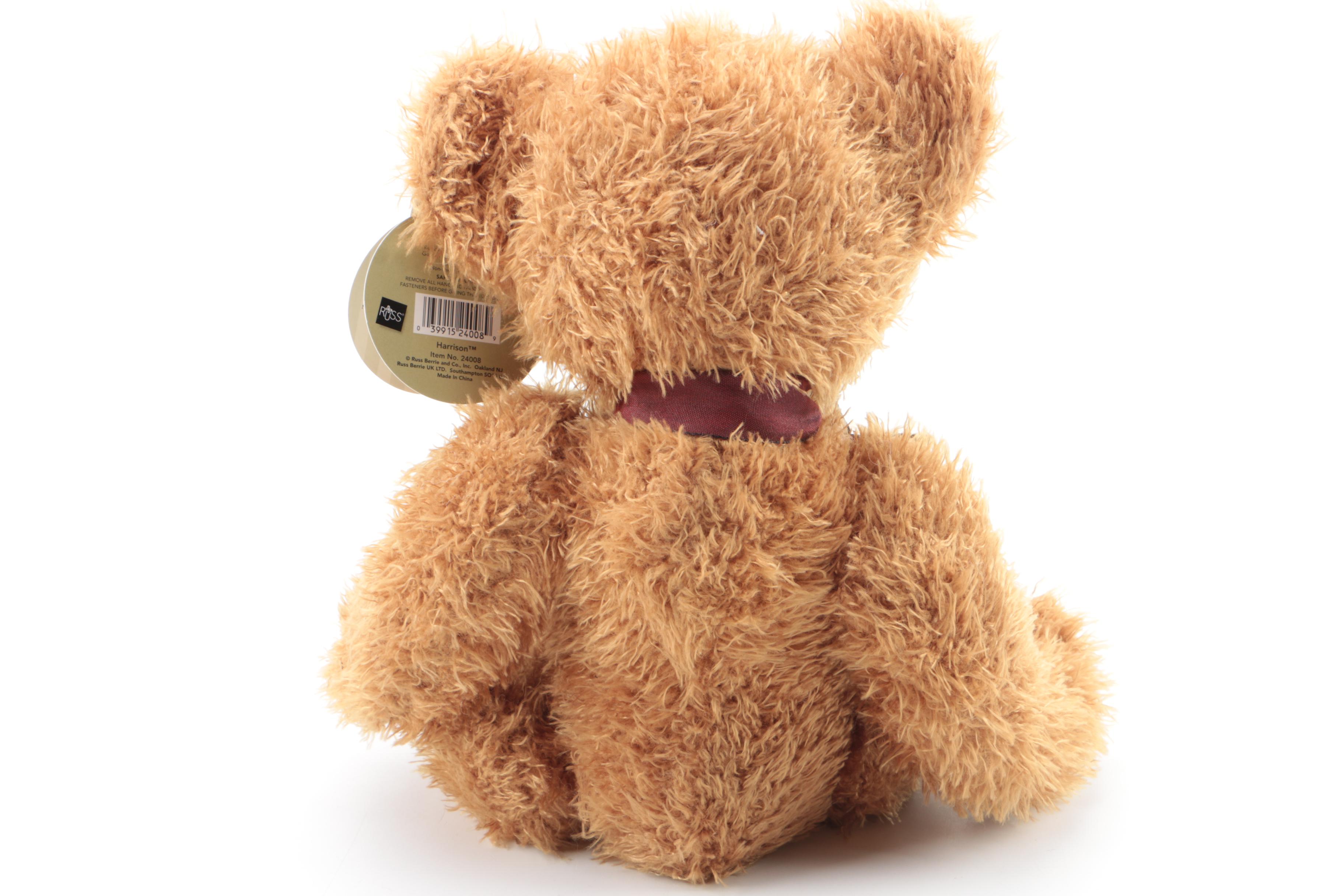 Plush Teddy Bears Featuring Gund and Russ