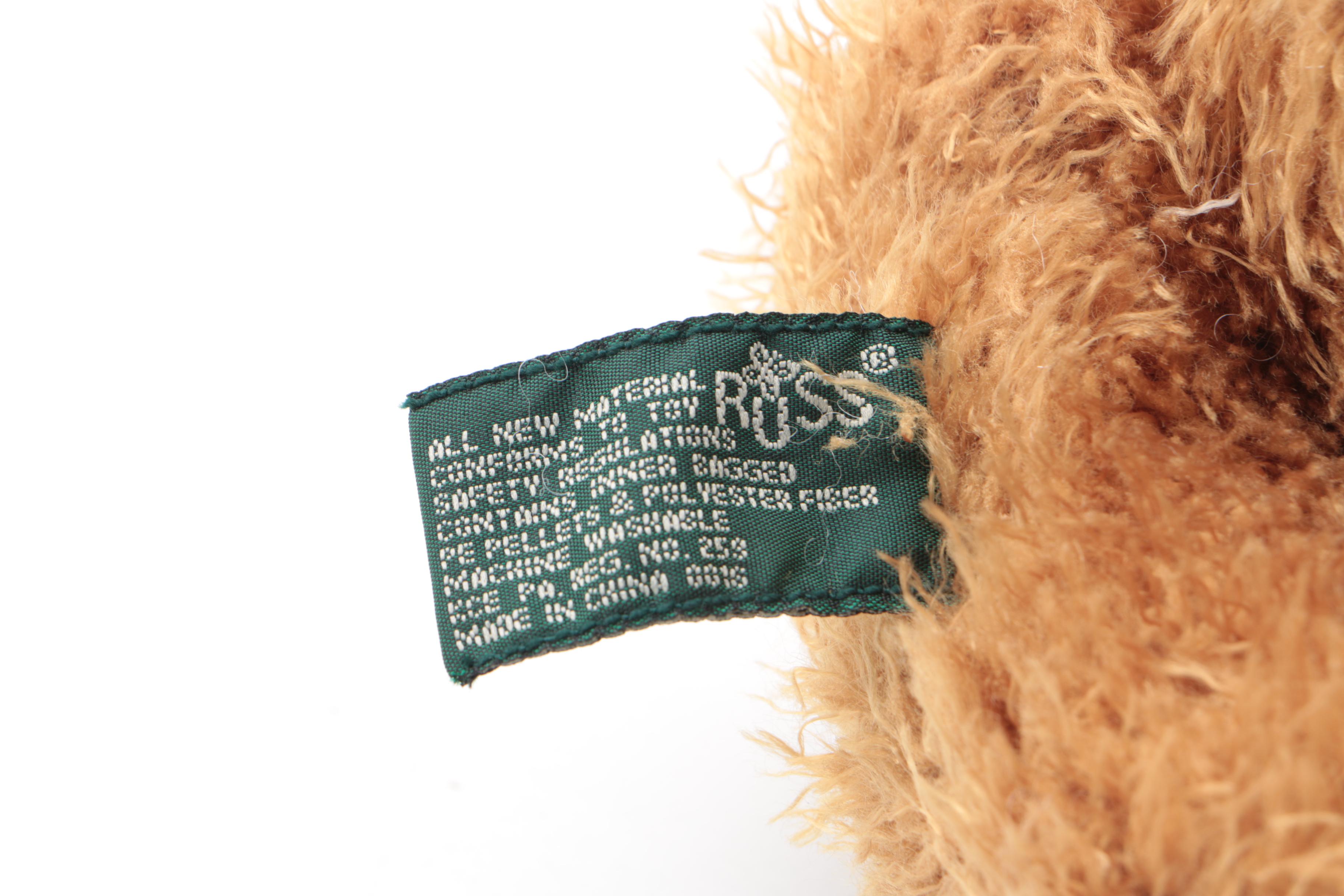 Plush Teddy Bears Featuring Gund and Russ